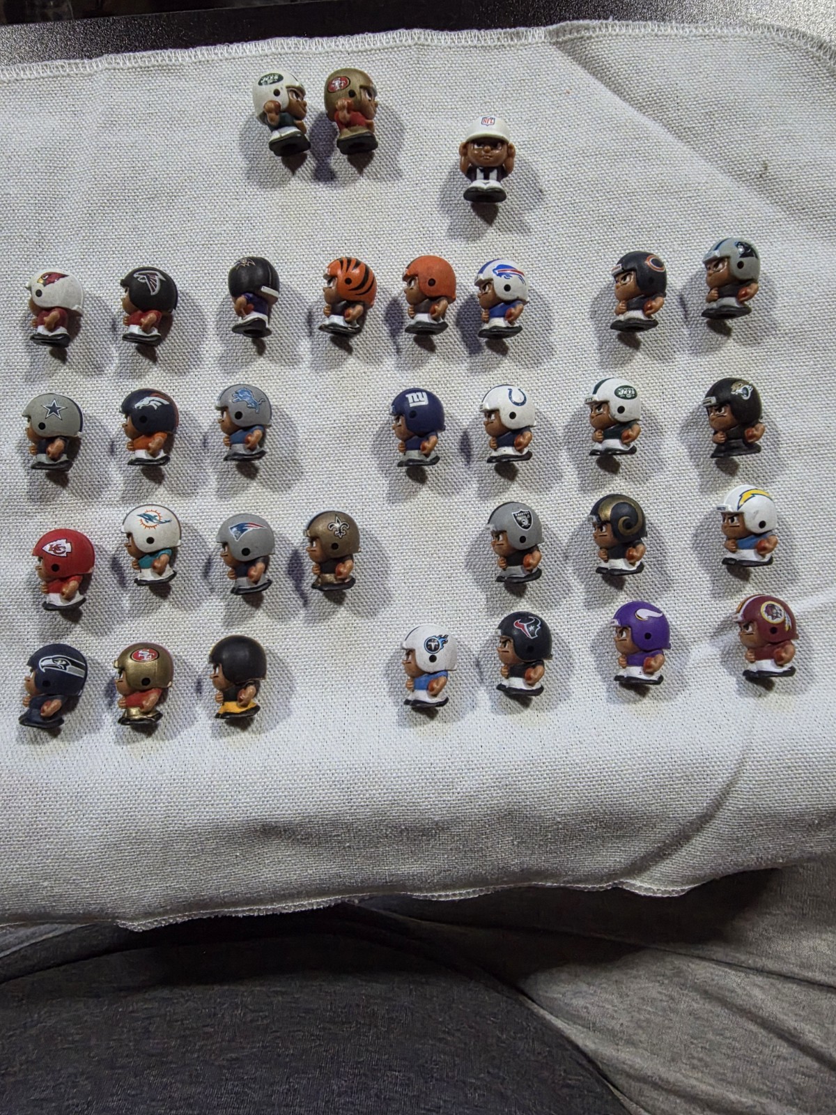 NFL TeenyMates Series 2 Figures 29/32 Teams + Rare Ref & Extras Lot