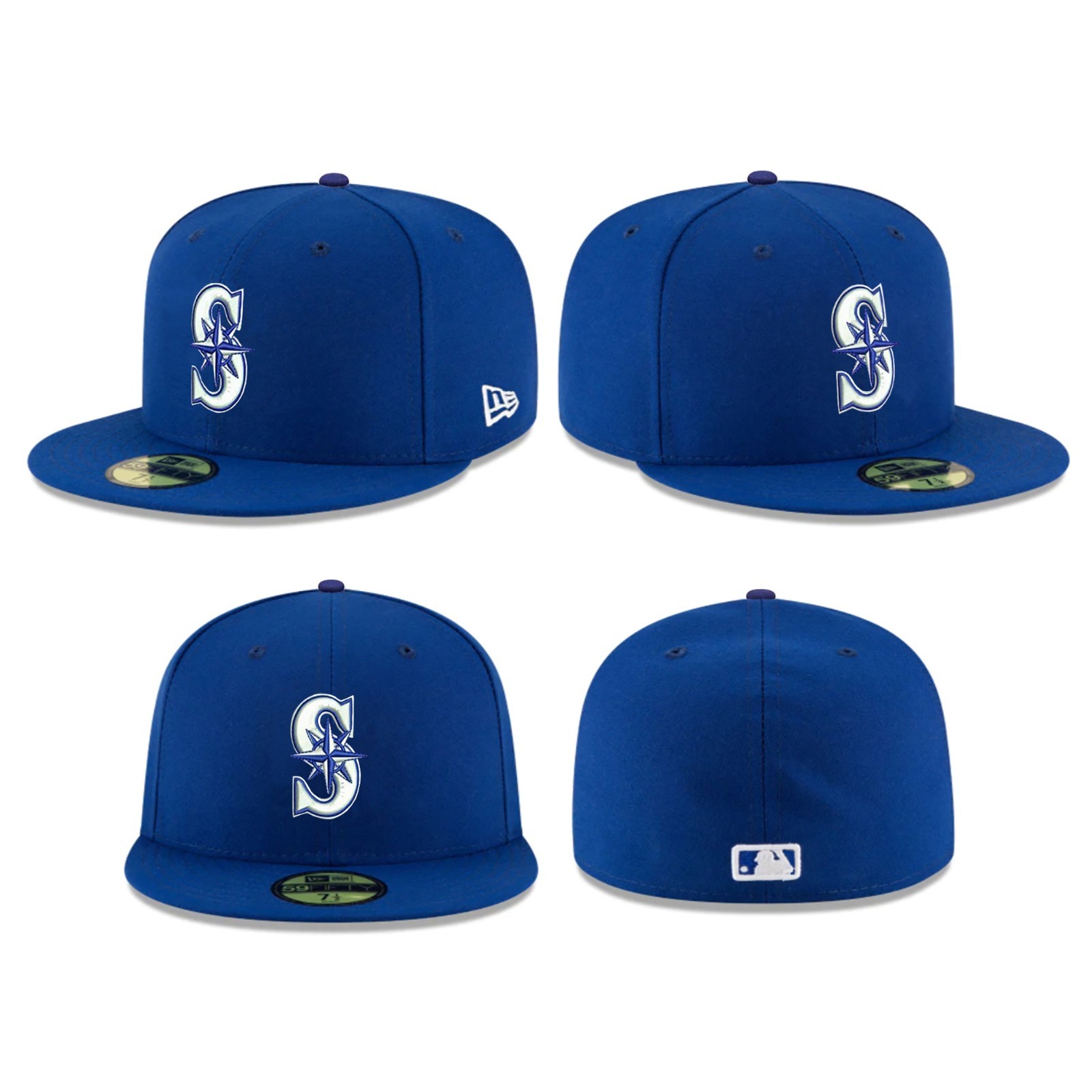 Seattle Mariners SEA MLB Authentic New Era 59FIFTY Fitted Cap – 5950 Hat