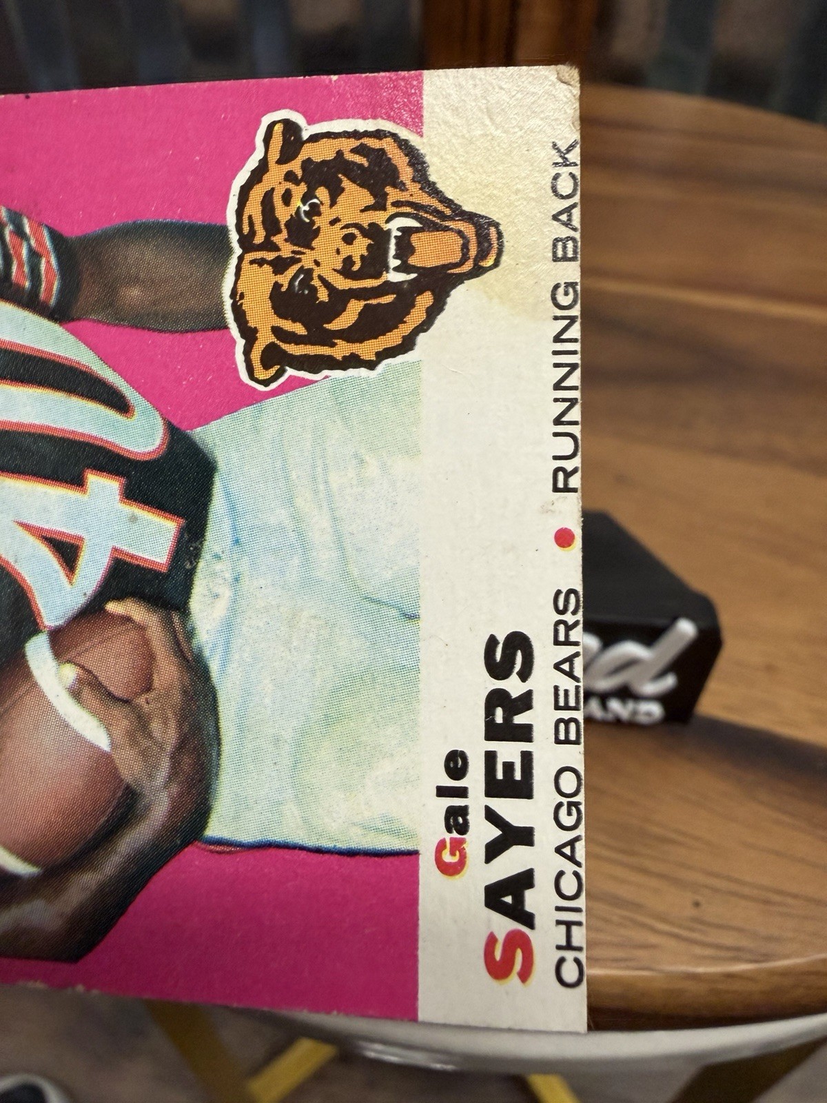 Gale Sayers 1969 Topps #51 Chicago Bears Vintage Football Card HOF