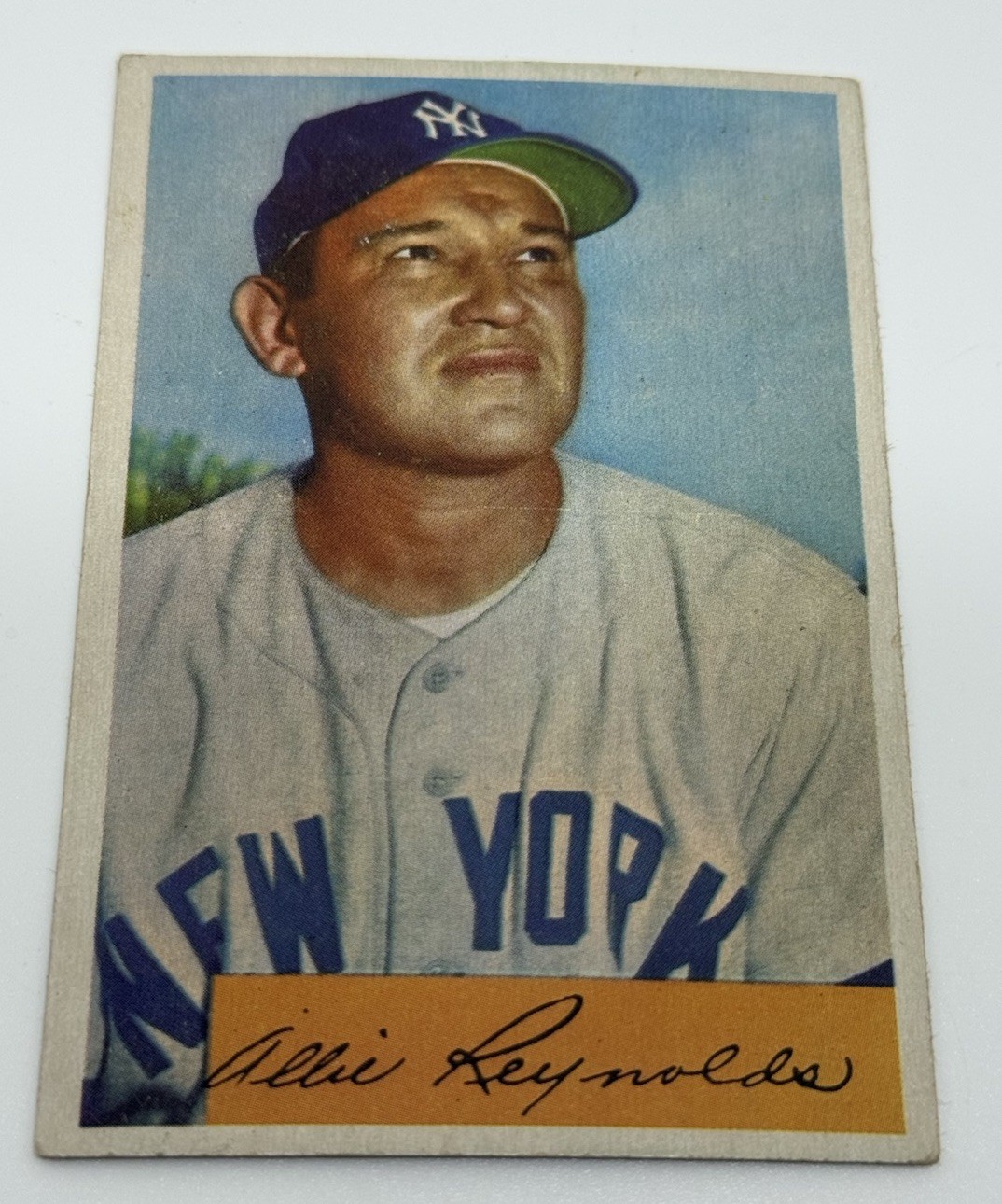 1954 Bowman – Allie Reynolds #113