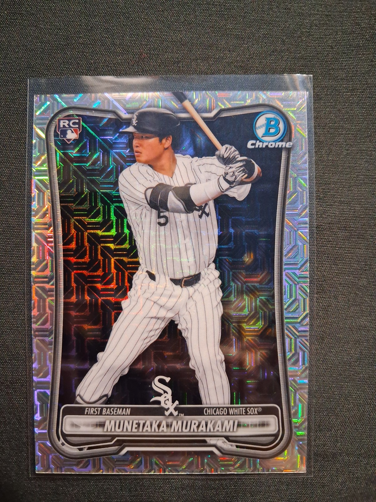 2026 Bowman Mega Muntaka Murakami Chrome Mojo Refractor Chicago White Sox