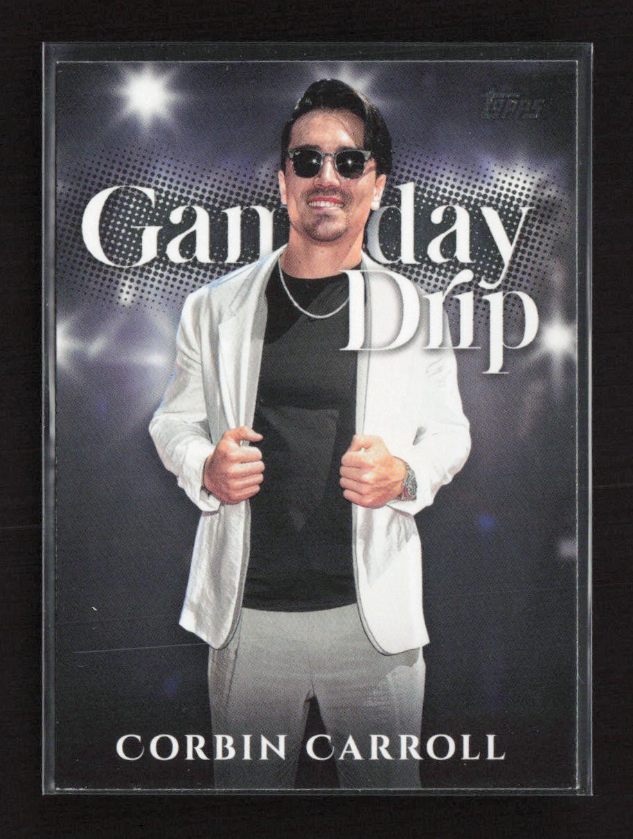 2025 Topps Gameday Drip #GD-23 Corbin Carroll Arizona Diamondbacks