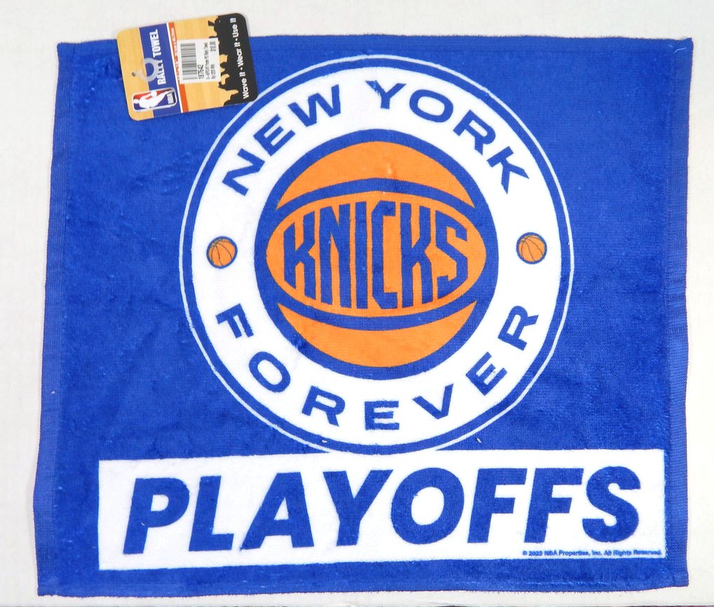 2022-23 New York Knicks Fanatics Knicks Forever Blue Rally Towel