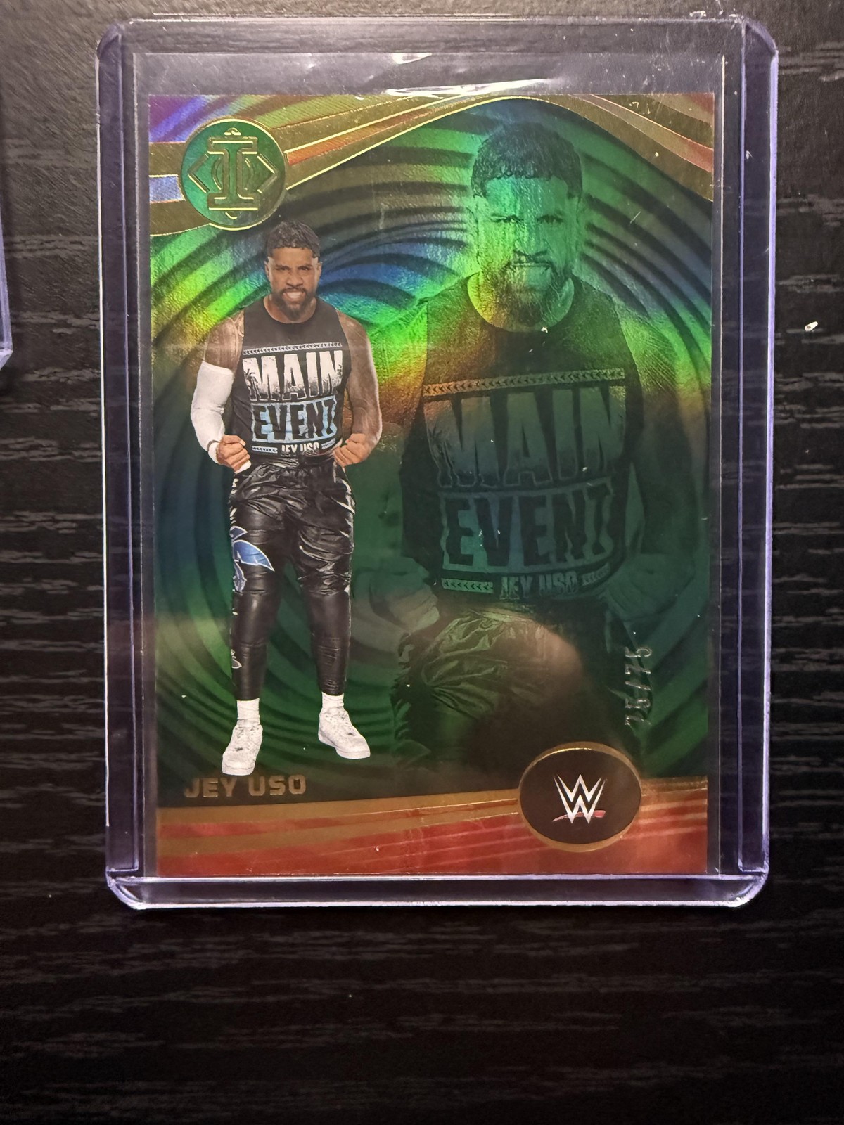 2023 Panini Chronicles WWE #267 Jey Uso Green