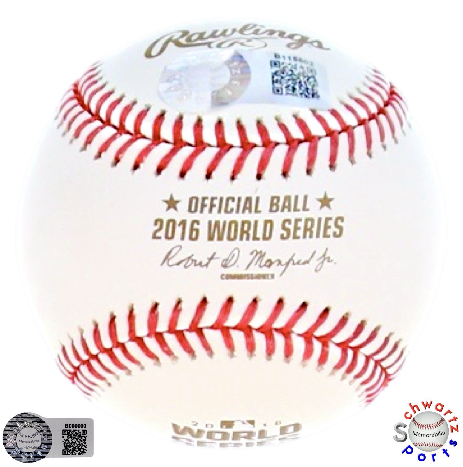 💥Jon Lester💥 Chicago Cubs Signed 2016 World Series Baseball Autograph–SCHWARTZ