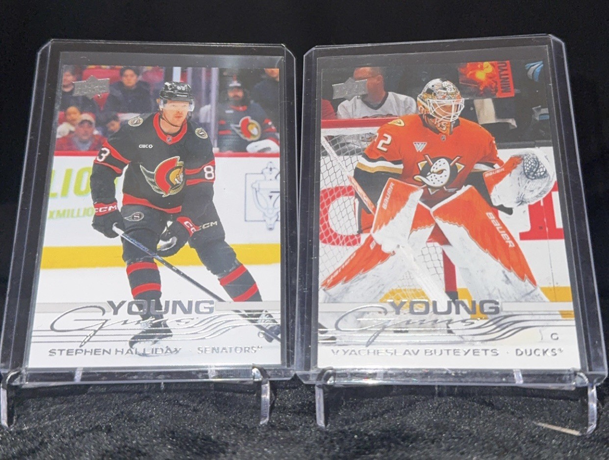2025-26 Upper Deck Extended Series Full Young Guns & Draft Day Set #701-750