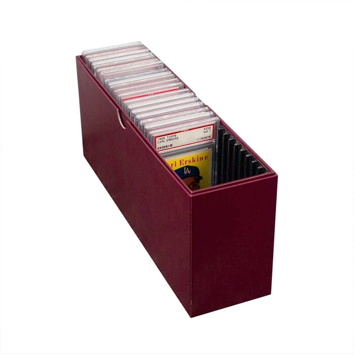 BCW Slotted Graded Card Box For PSA Certified Slabs Storage Case MTG Pokemon New