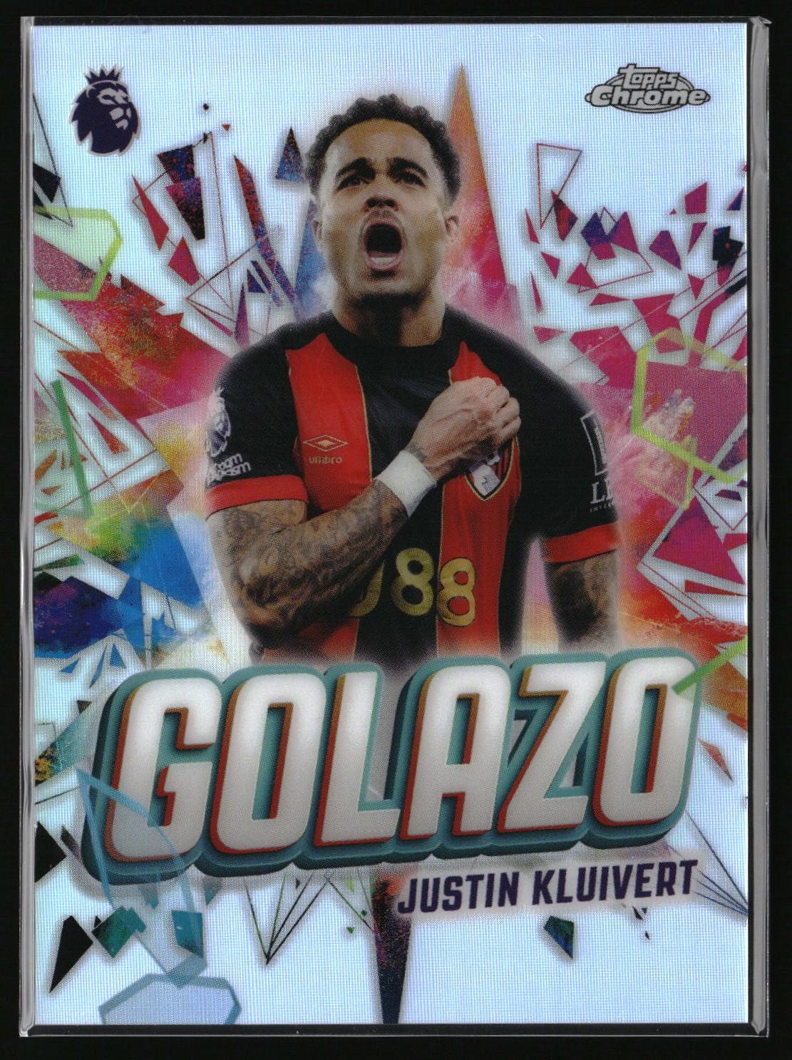 2025-26 Topps Chrome Premier League #GZ-1 Justin Kluivert Golazo