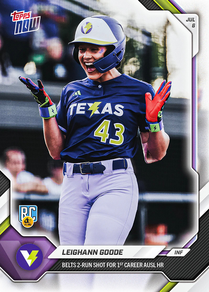 Leighann Goode 2026 AUSL Topps NOW Card 32 Presale