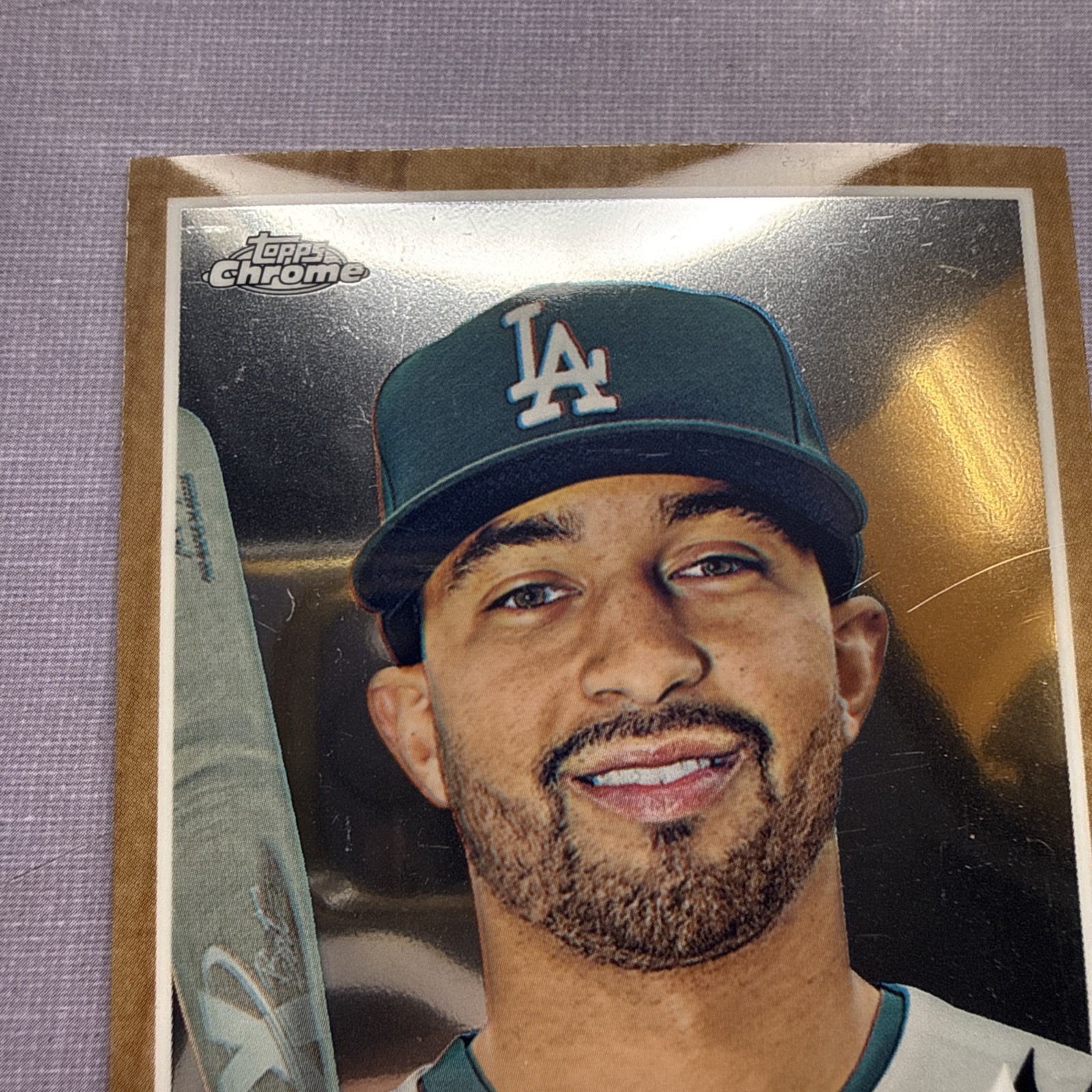 2011 Topps Heritage Chrome Matt Kemp #/1962 Dodgers VERY GOOD