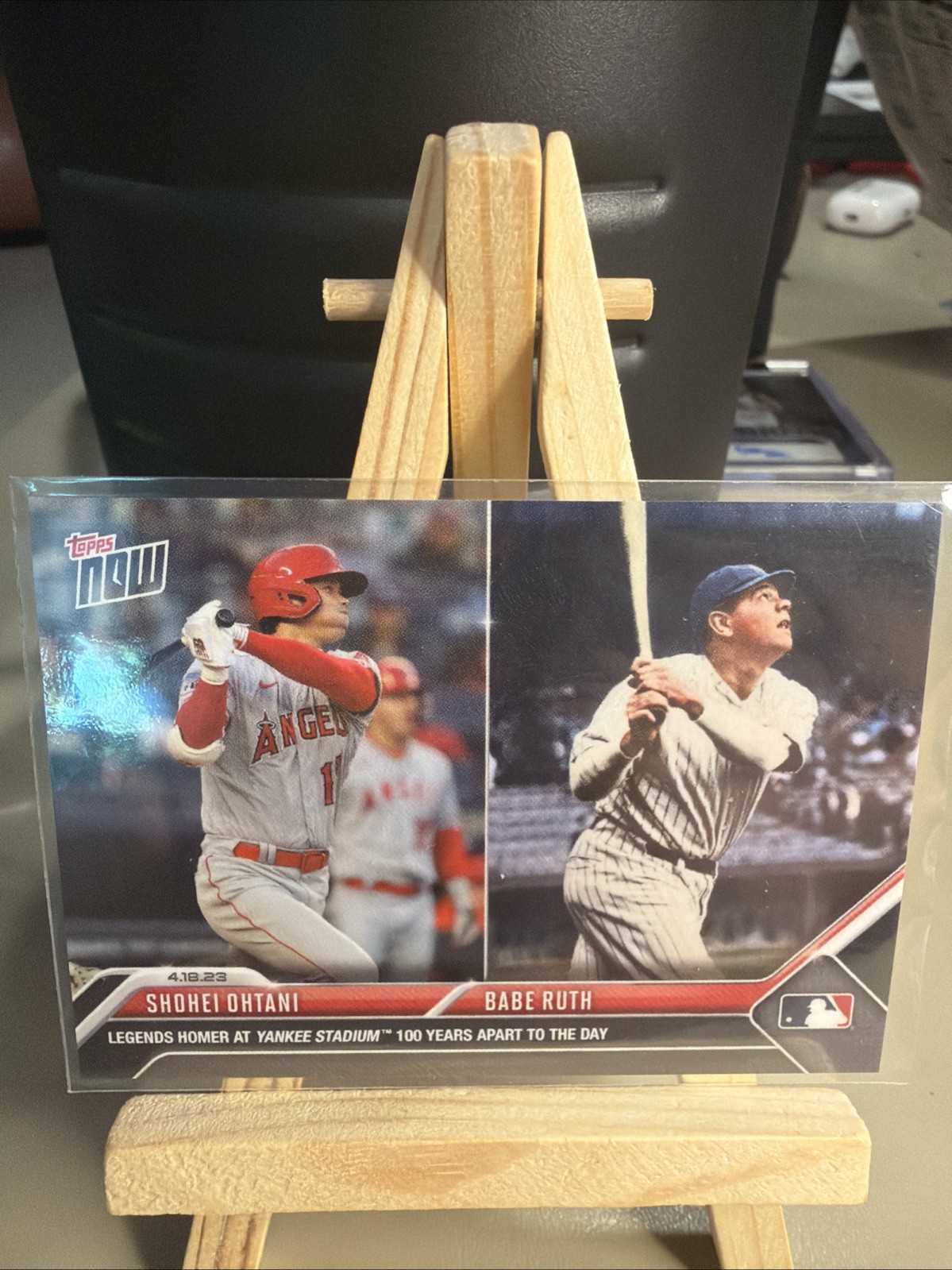Shohei Ohtani Babe Ruth 2023 Topps Now Card #143
