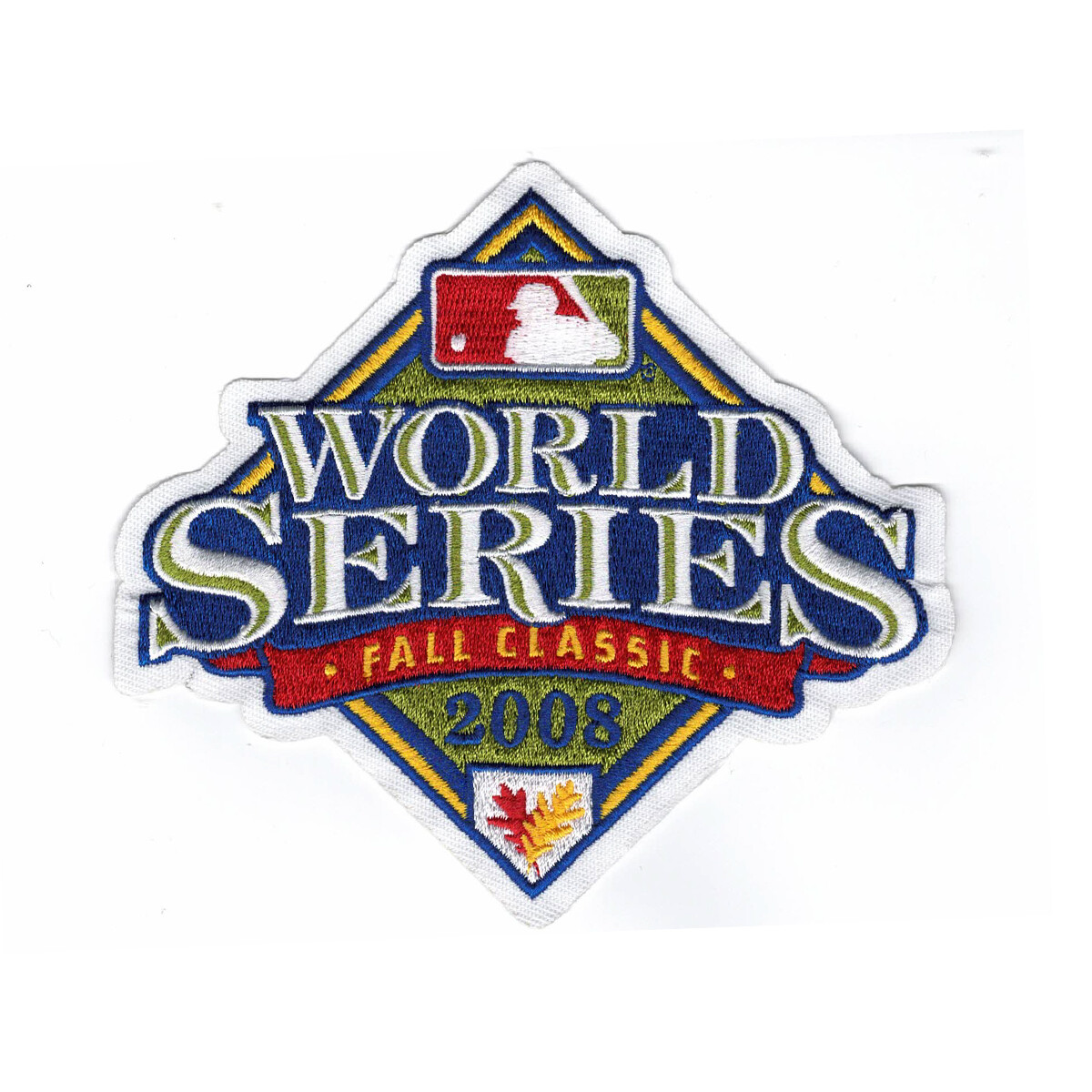 Philadelphia Phillies vs Tampa Bay Rays 2008 World Series Jersey Sleeve Patch
