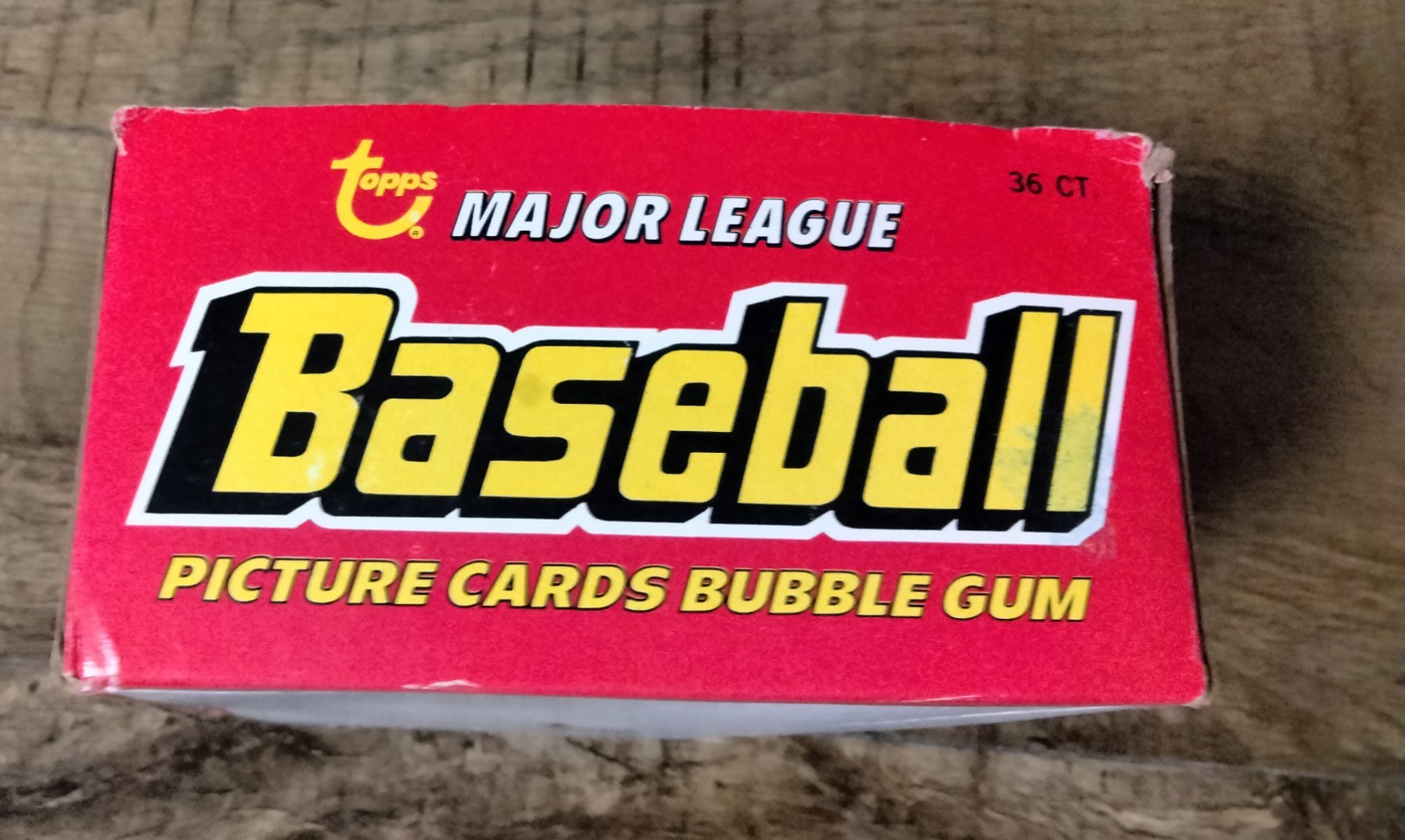 1978 And 1979 Topps Baseball Empty Display Boxes, Good Cond, see description