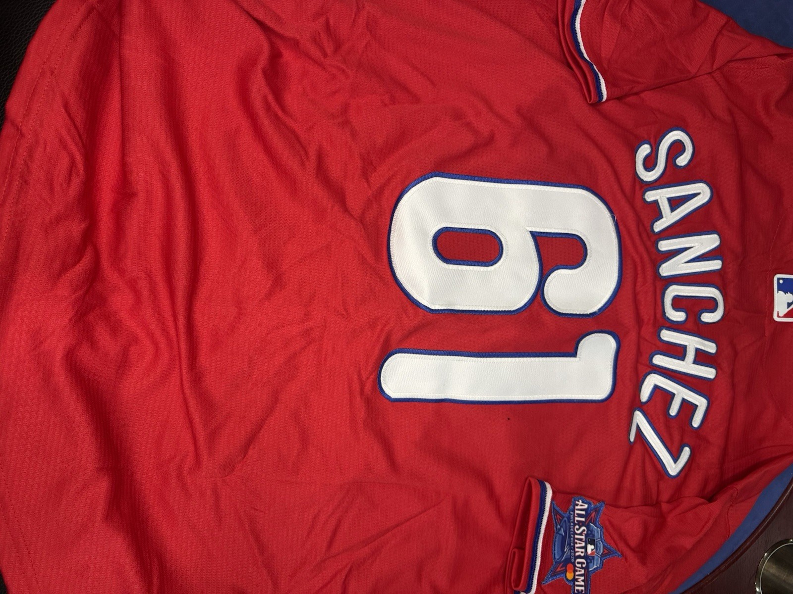 Christopher SANCHEZ Philadelphia Phillies #61 Red Alternate Jersey NEW with Tags