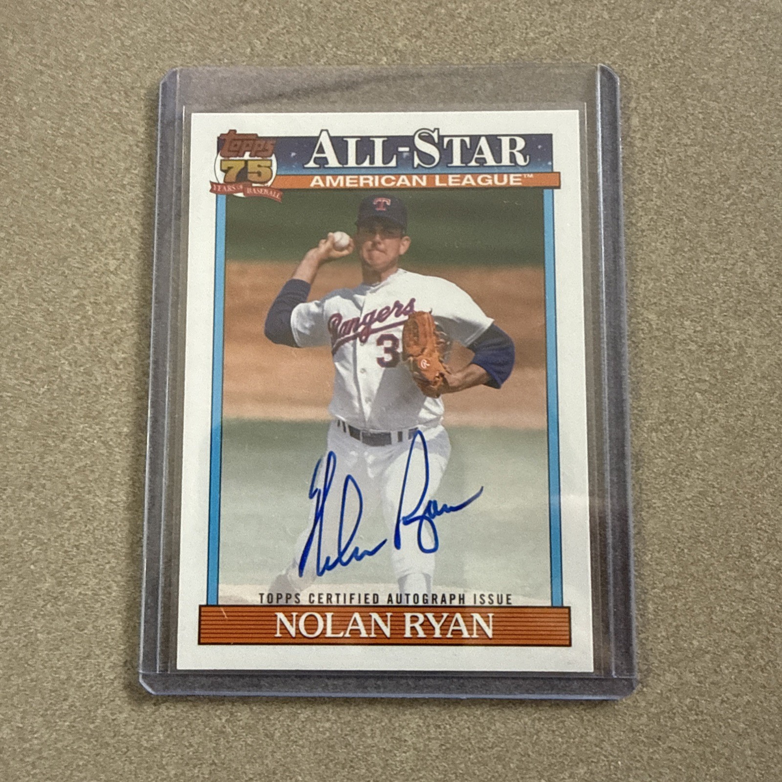 2026 Topps Series 2 Nolan Ryan 1991 All-stars Auto #91as-nr