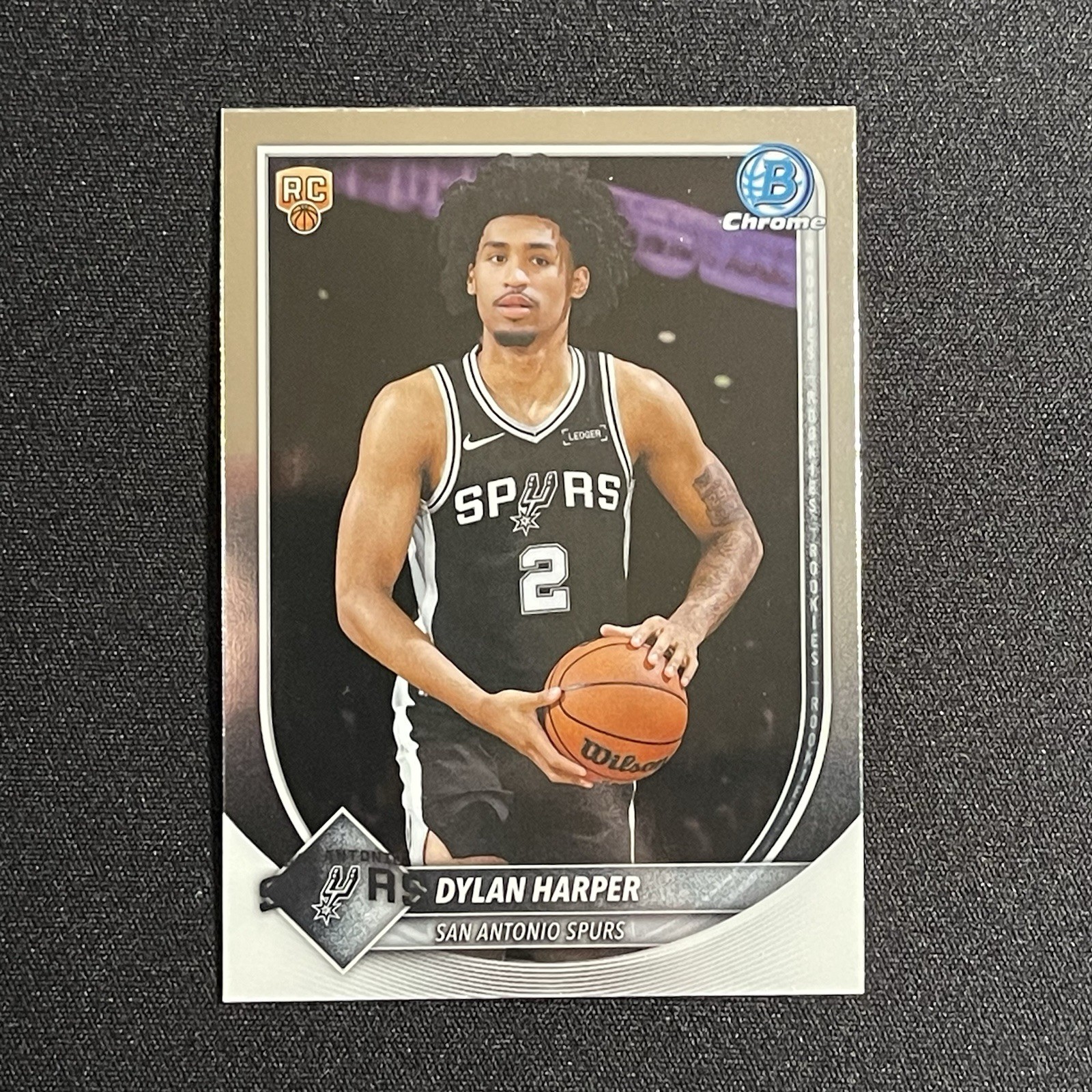 2025-26 Bowman Chrome Dylan Harper #BCV-2 RC Rookie San Antonio Spurs