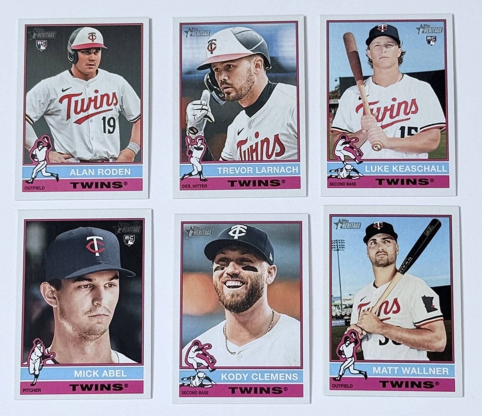 2025 Topps Heritage High Number – Minnesota Twins Team Set