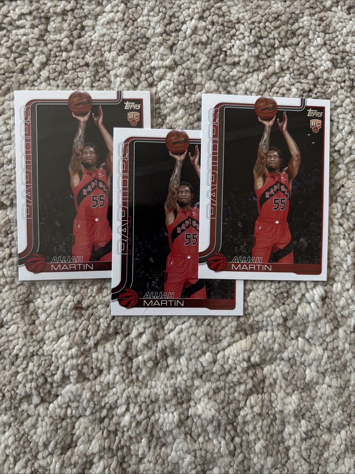 2025-26 Topps – Alijah Martin #240 (RC) Lot Of (4)