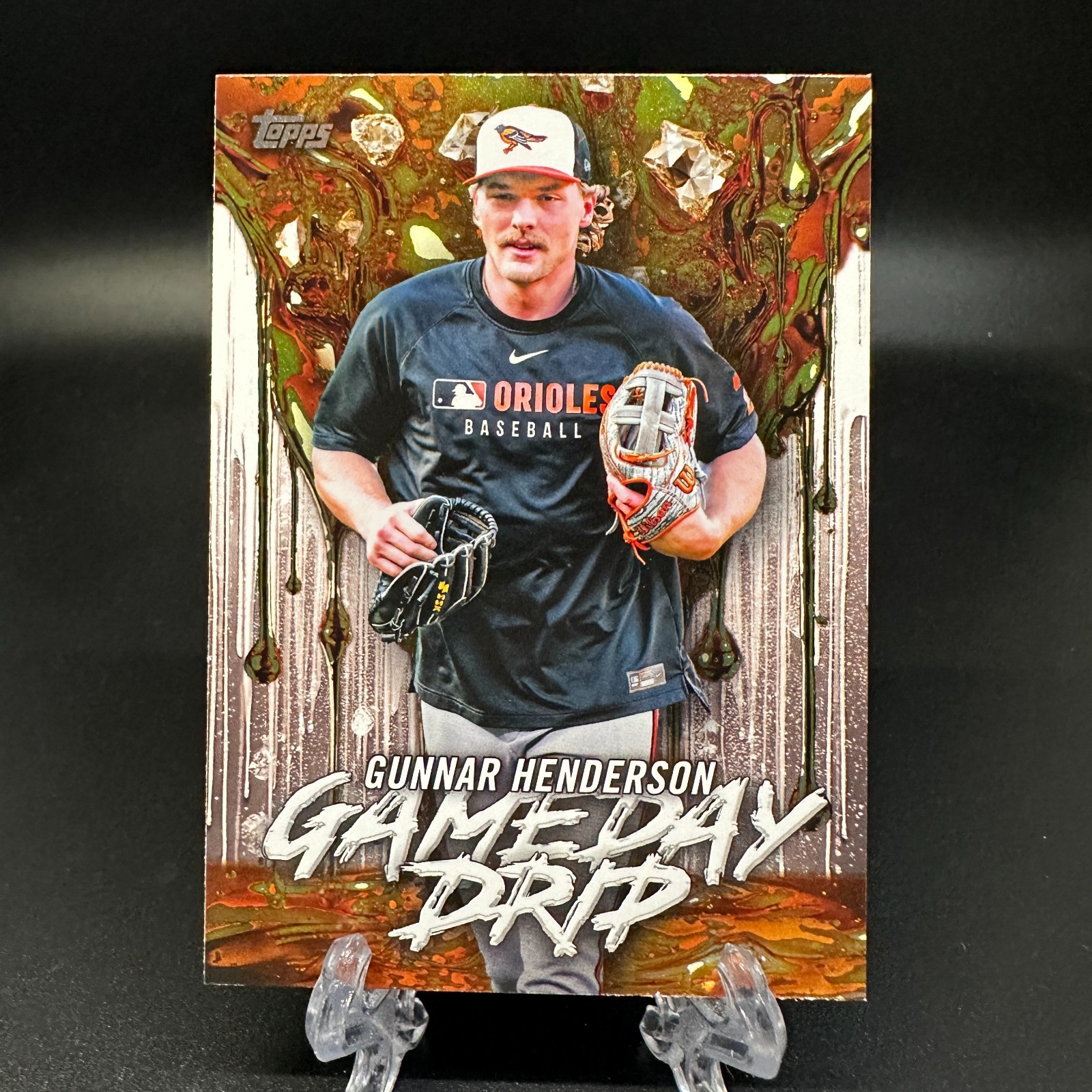 2026 Topps Series 1 Celebration Gunnar Henderson Gameday Drip #GD-13 Orioles