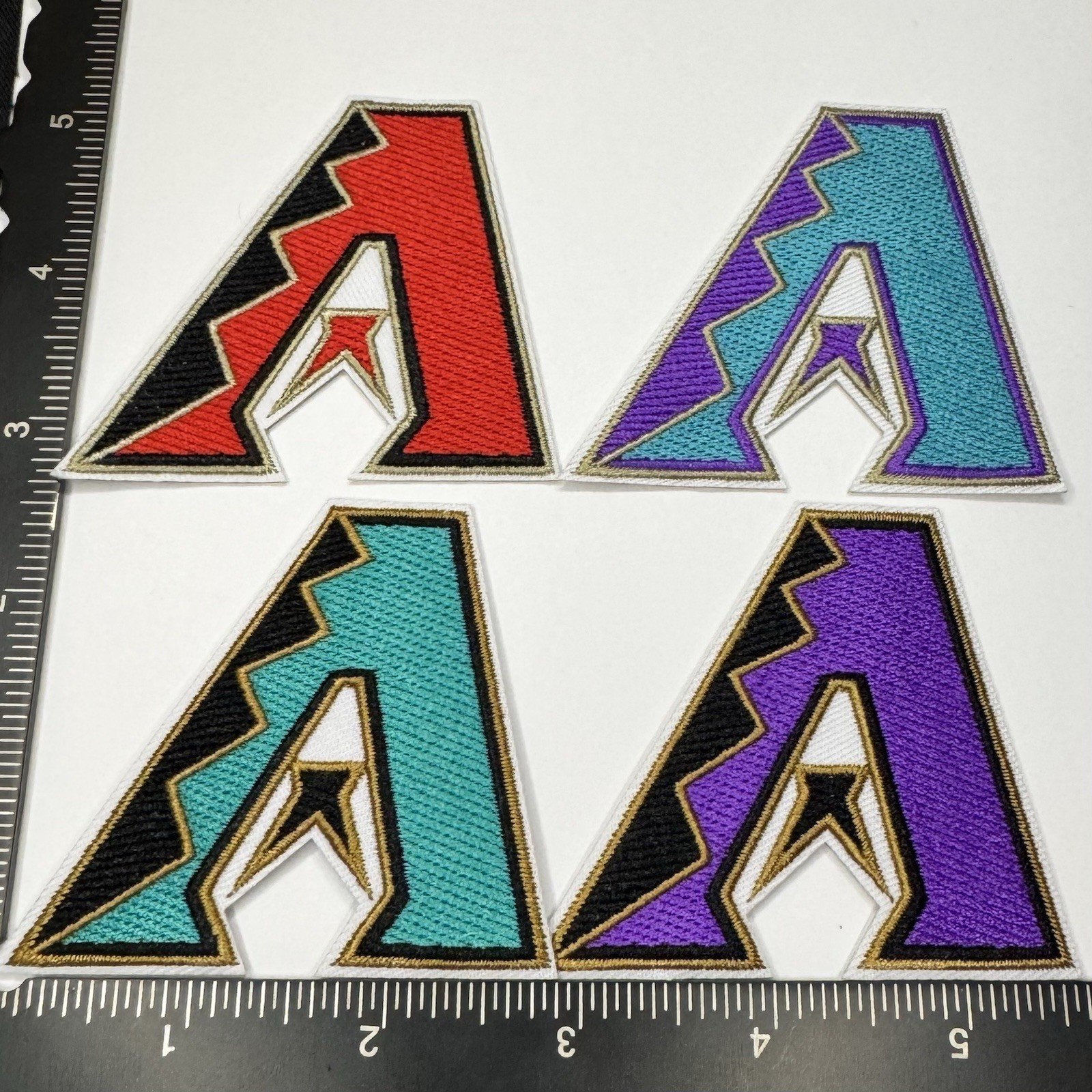 Arizona Diamondbacks “A” Iron /Sew On Embroidered Patch Vintage Throwback