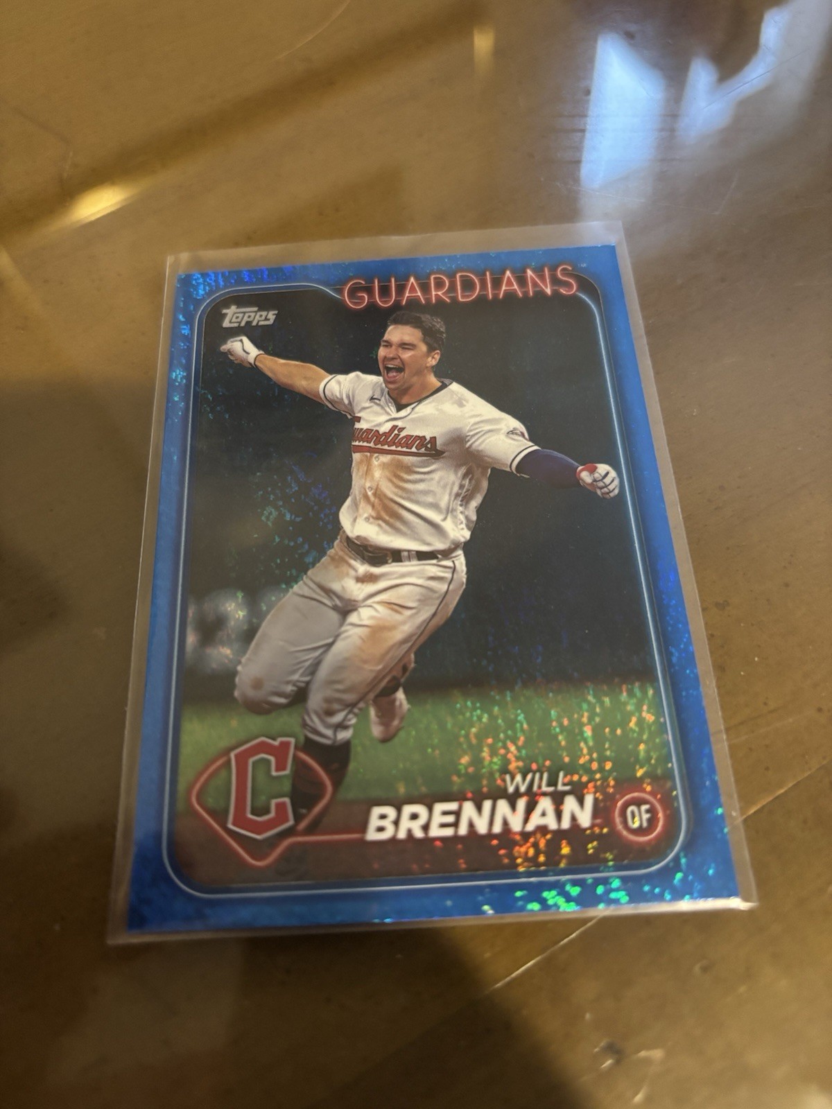 2024 Topps Series 1 – Will Brennan #311 Blue Holofoil /999