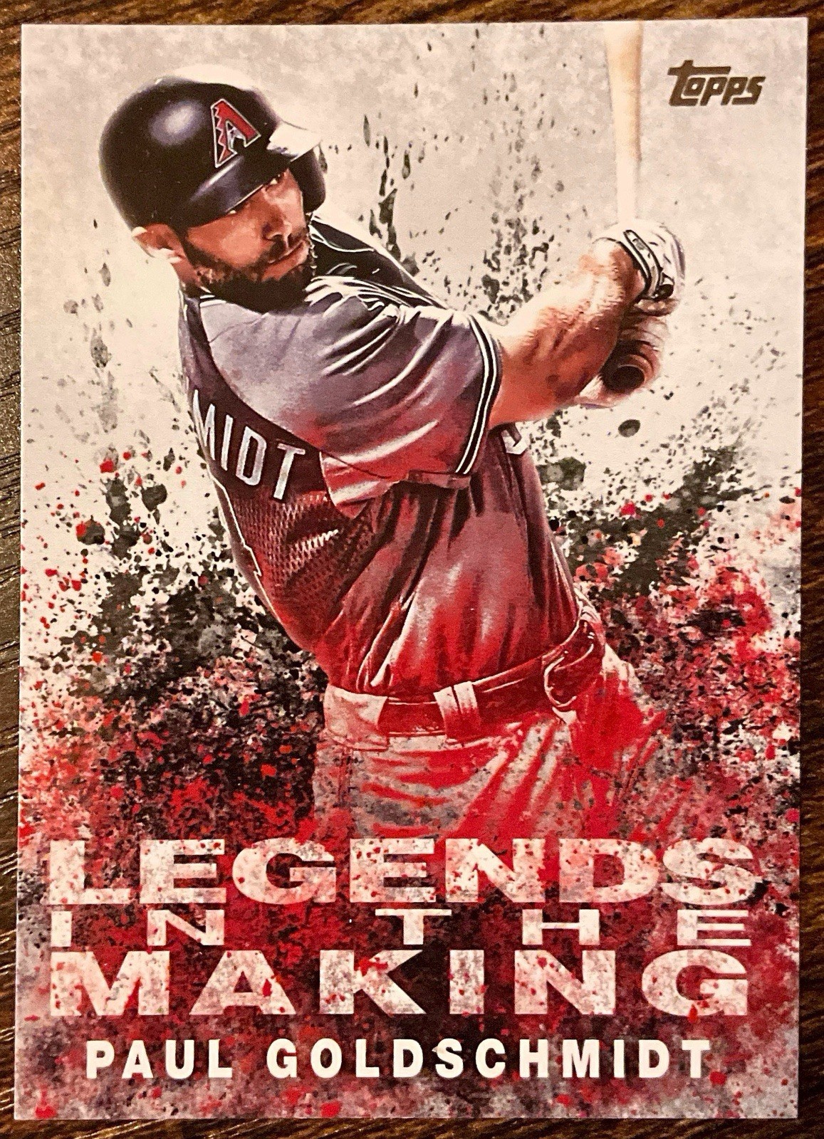 #1,095 2018 Topps Paul Goldschmidt Legends In The Making LTM-PG Diamondbacks