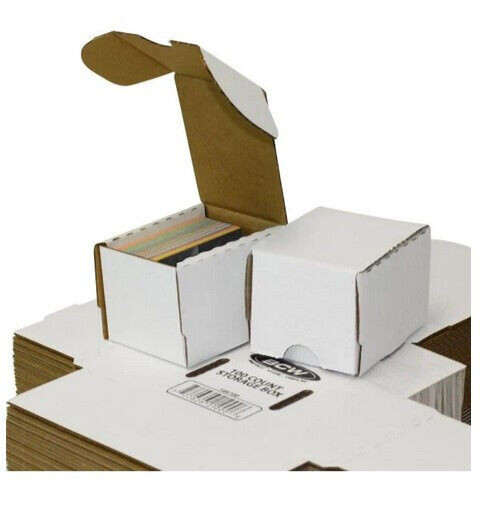 New (1) BCW 100 Count Cardboard Trading Card Storage Box