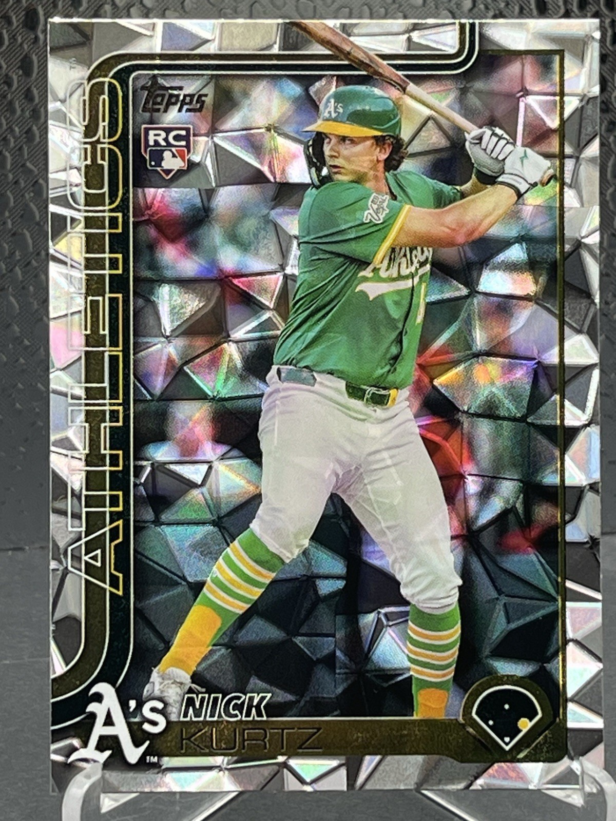 2025 Topps Update Series – Nick Kurtz #US201 Diamante Foil (RC)