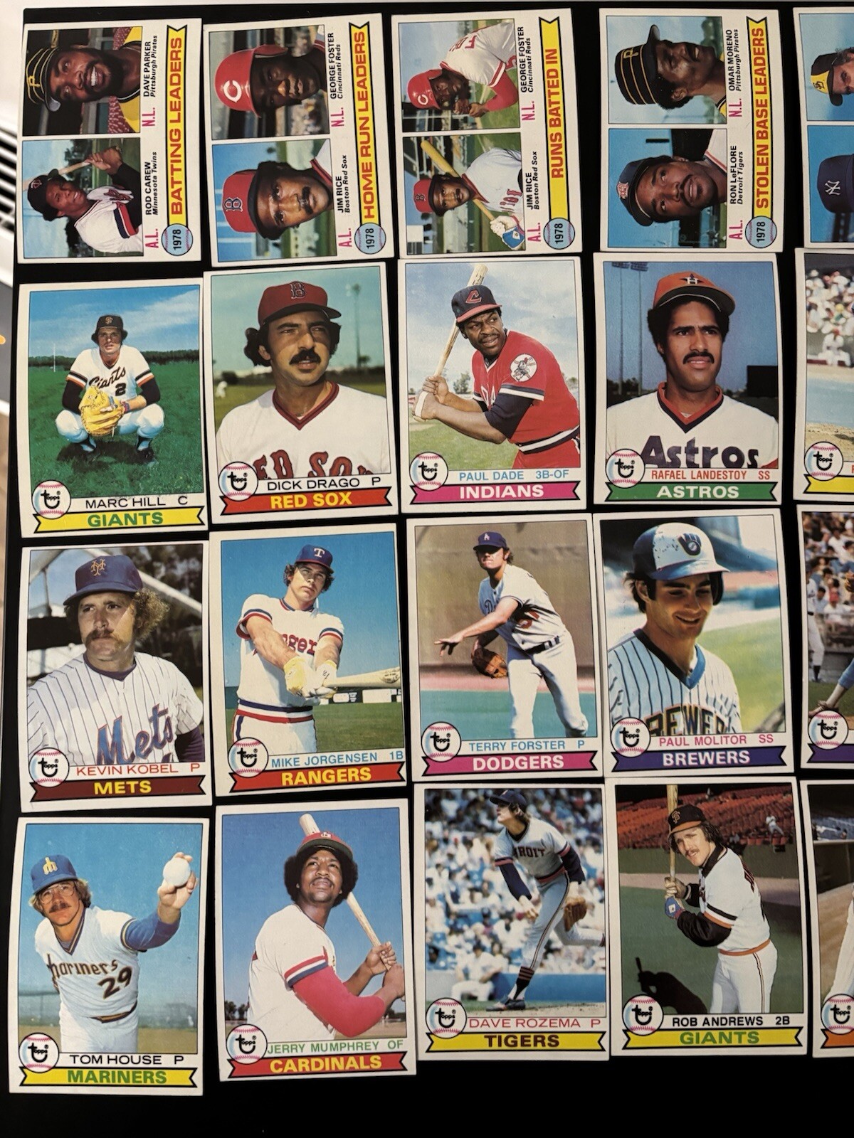 1979 Topps Baseball U-Pick #1-175 EX