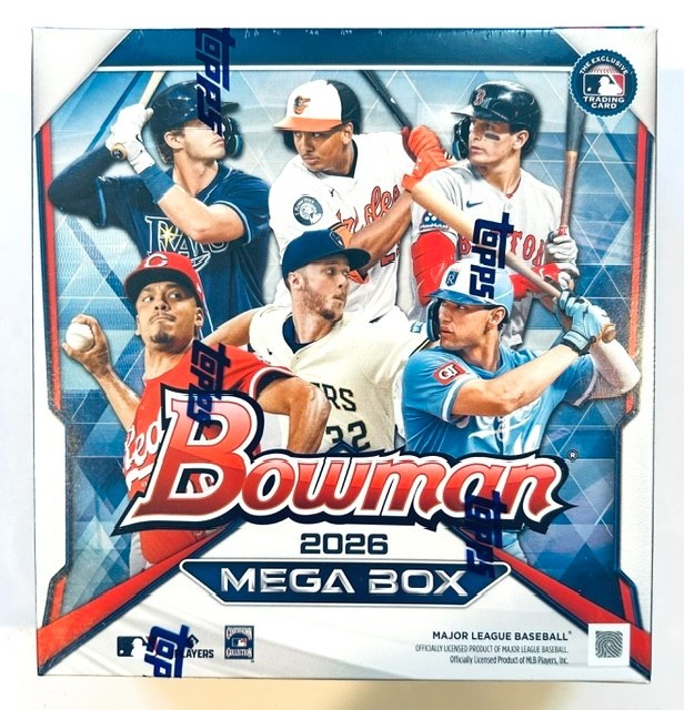 2026 Bowman Mega Box Baseball Cards Factory Sealed In Hand Free Ship