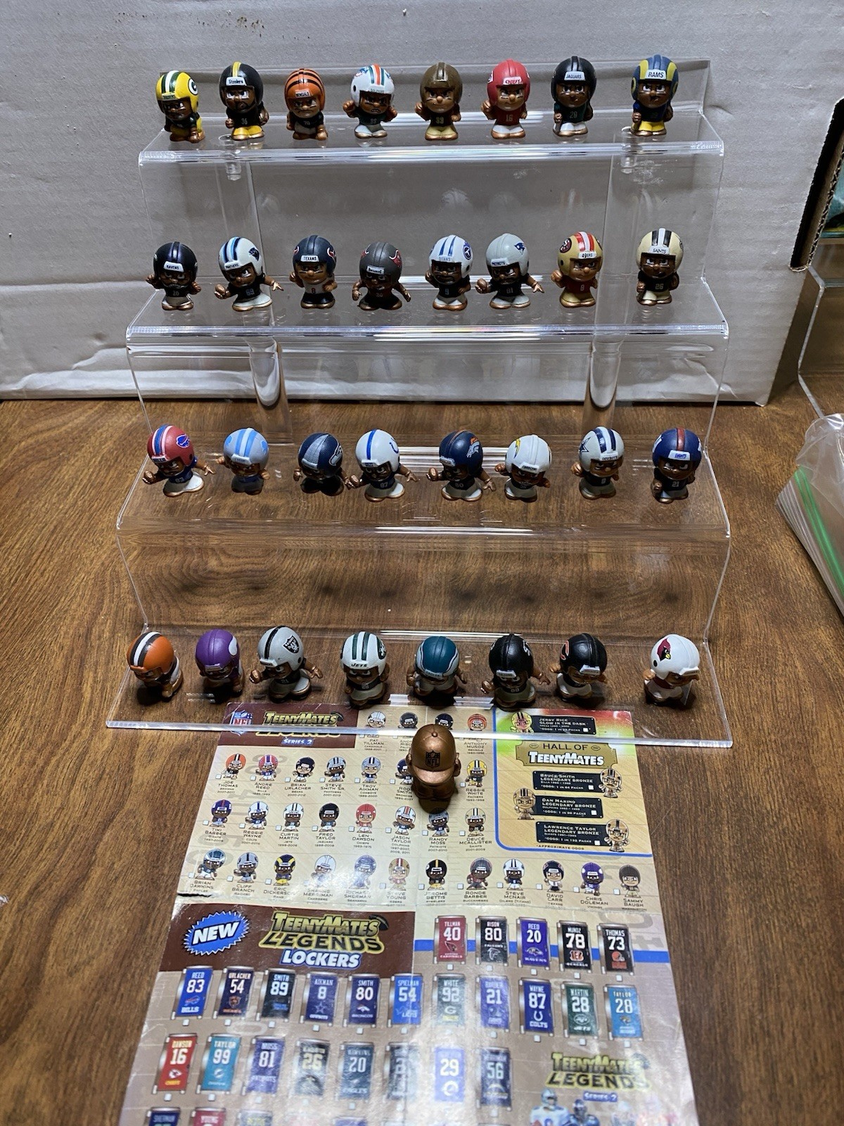 NFL Teenymates Series 2 Legends Complete Set