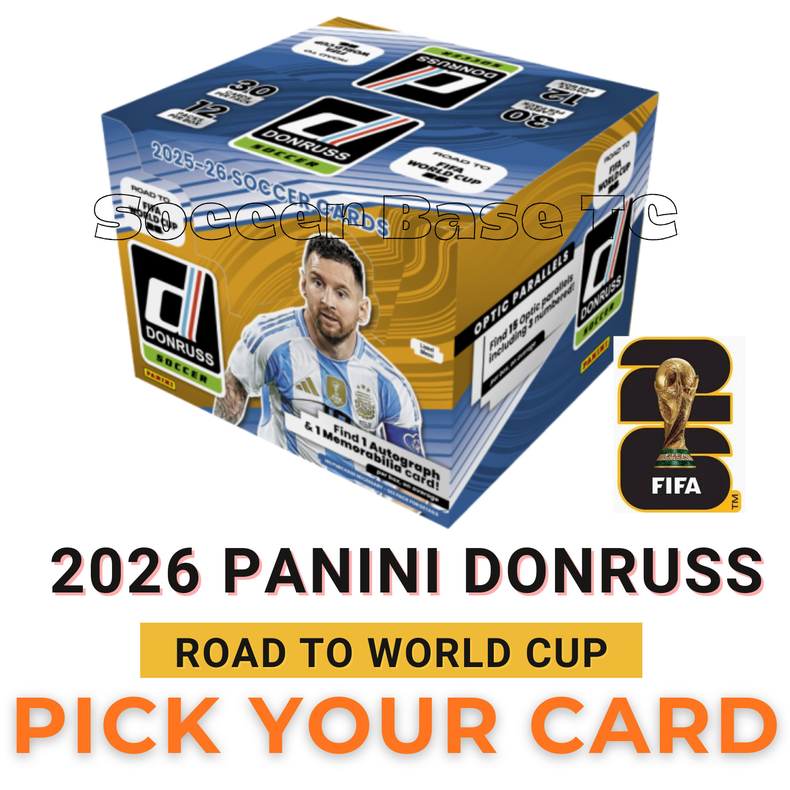 2026 Panini Donruss Road to World Cup – Pick Your Card 1-250 COMPLETE YOUR SET