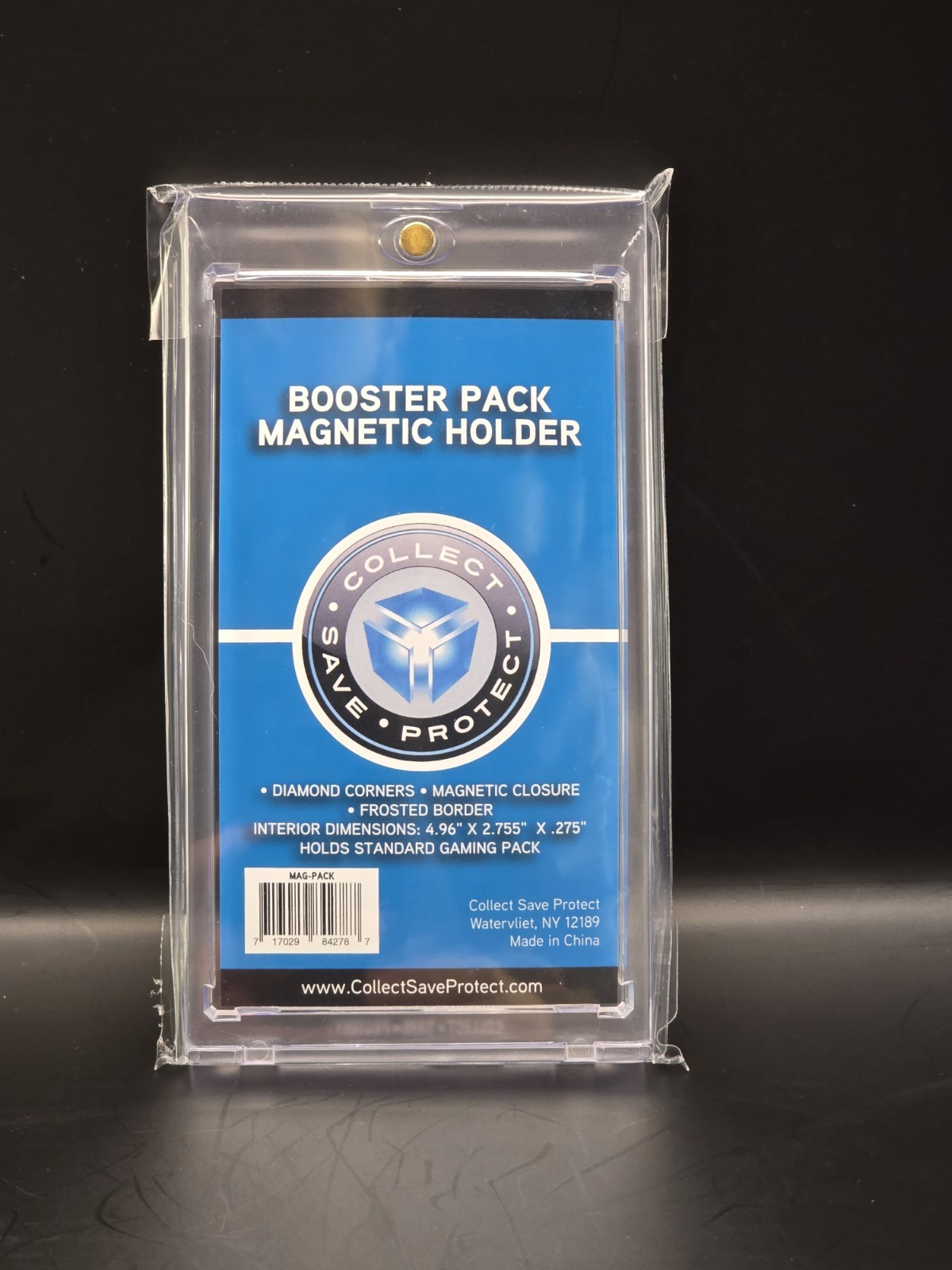 3x CSP Booster Pack Magnetic Holder Case For Standard Gaming Packs
