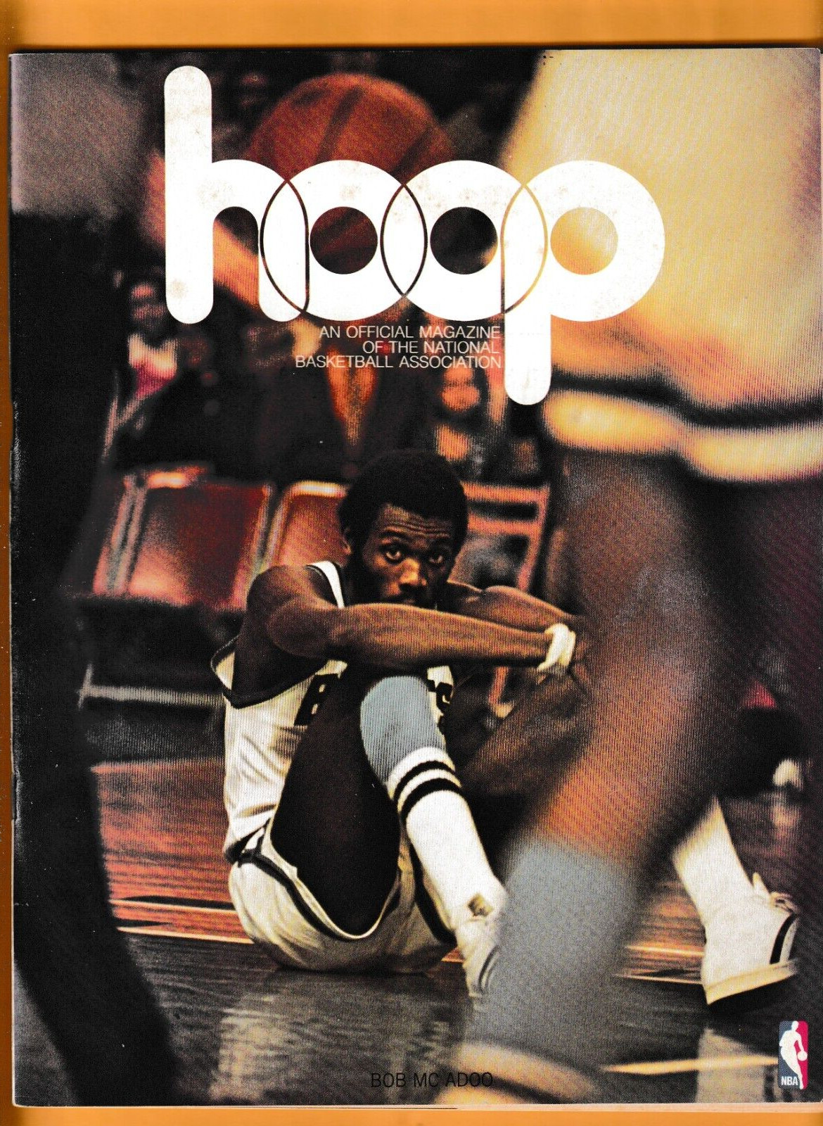1975 Buffalo Braves Chicago Bulls Program Bob McAdoo 36 points Chet Walker 24 PT