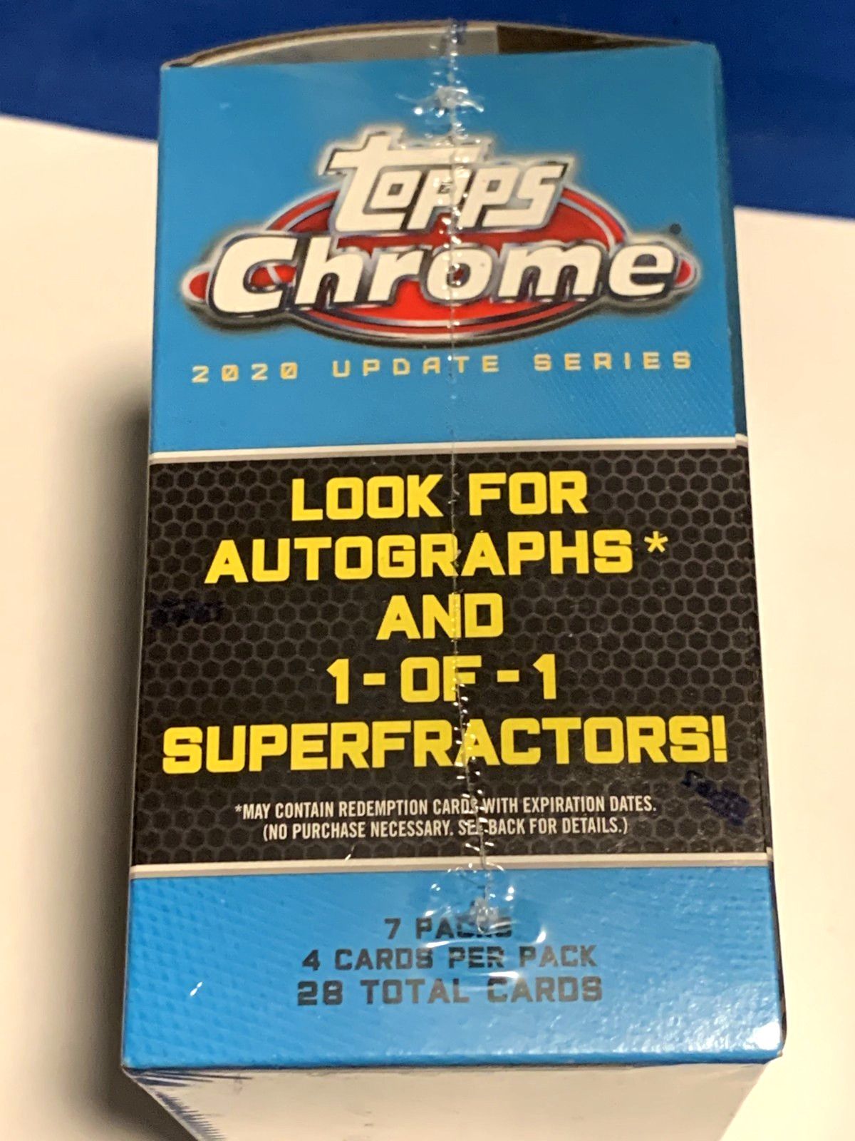 2020 Topps Chrome Update Series MLB Baseball Mega Box, New Factory Sealed Top RC