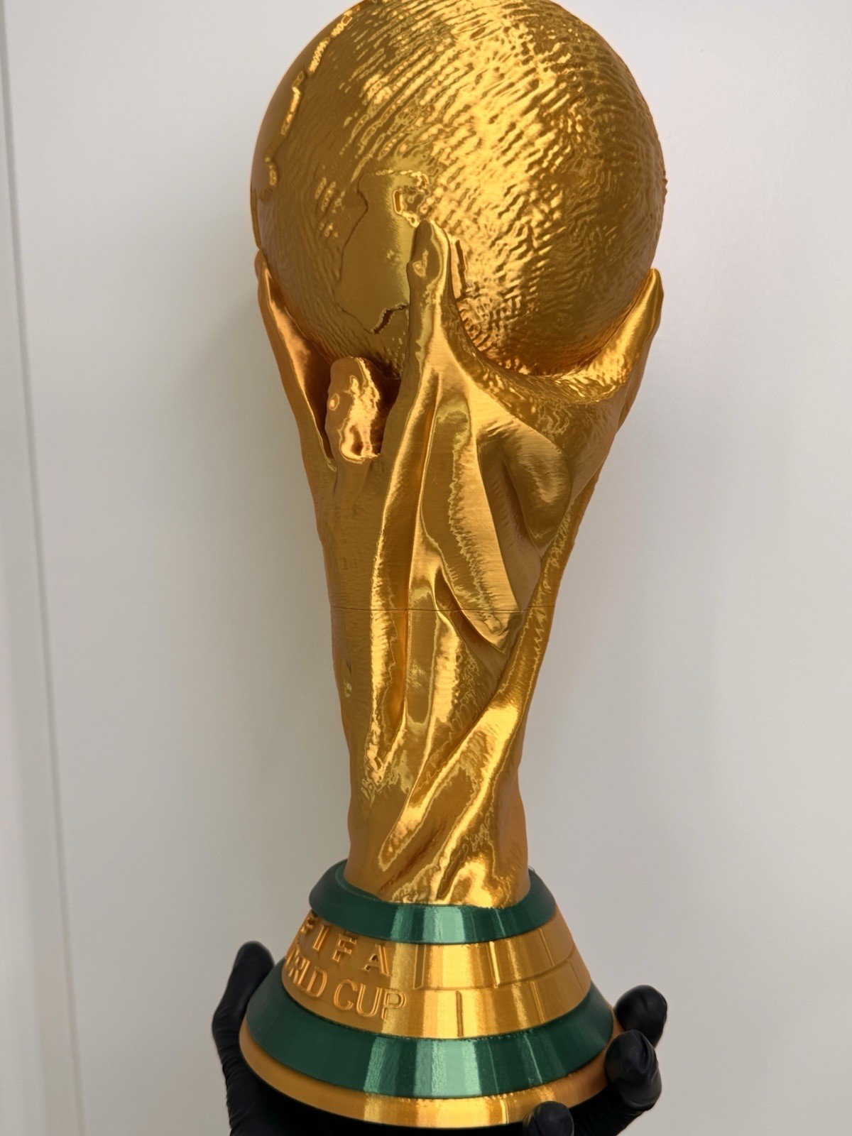 14.5” World Cup Trophy Replica Gold Soccer Cup 3D Printed TikTok 2026 Champions