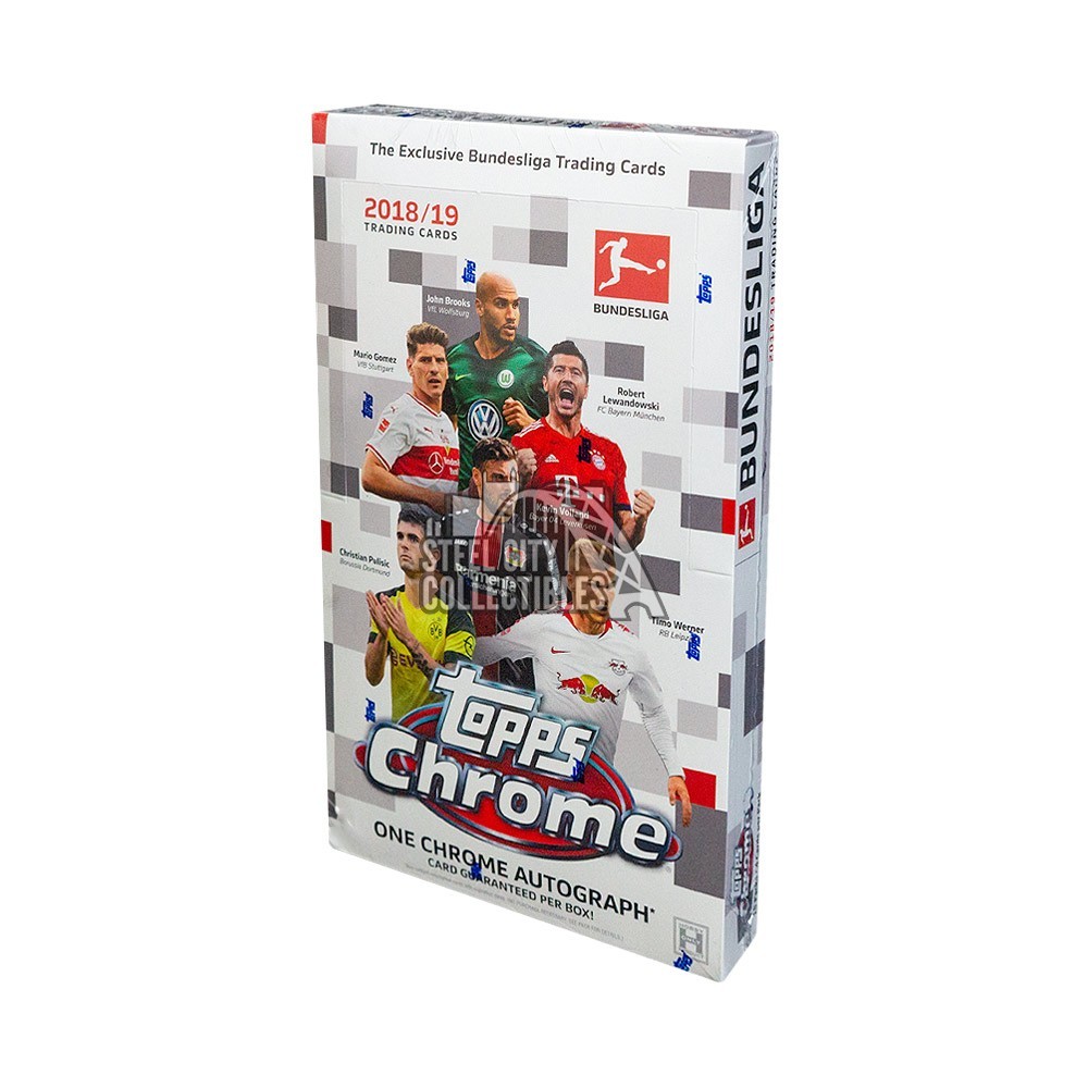 2019 Topps Chrome Bundesliga Soccer Hobby Box