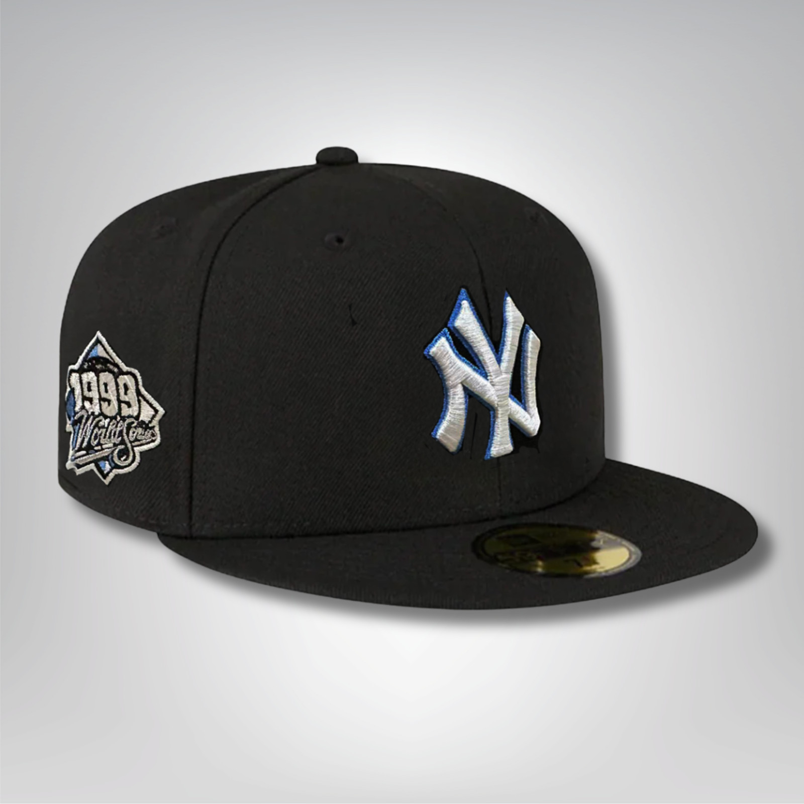 New York Yankees 1999 World Series 59FIFTY Hat New Era Black Cap 90s Fitted