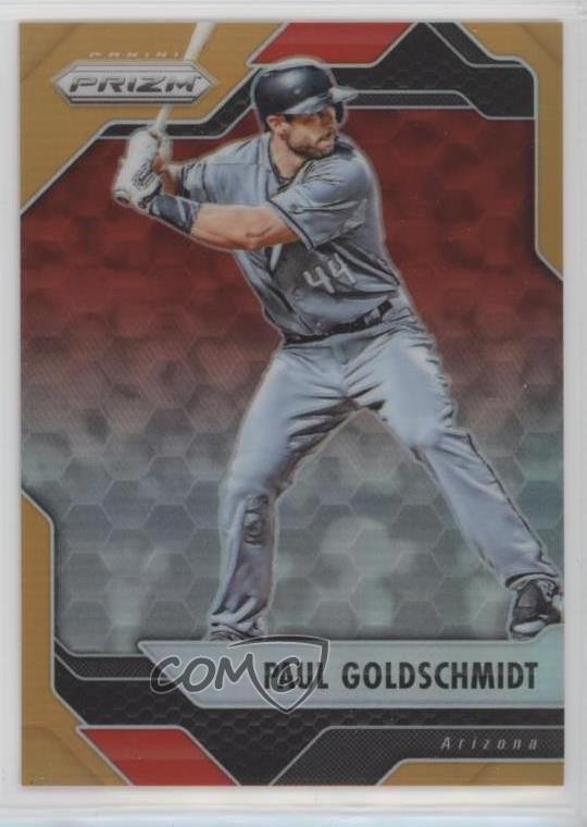 2017 Panini Chronicles Prizm Orange Prizm 372/399 Paul Goldschmidt #37 uk2