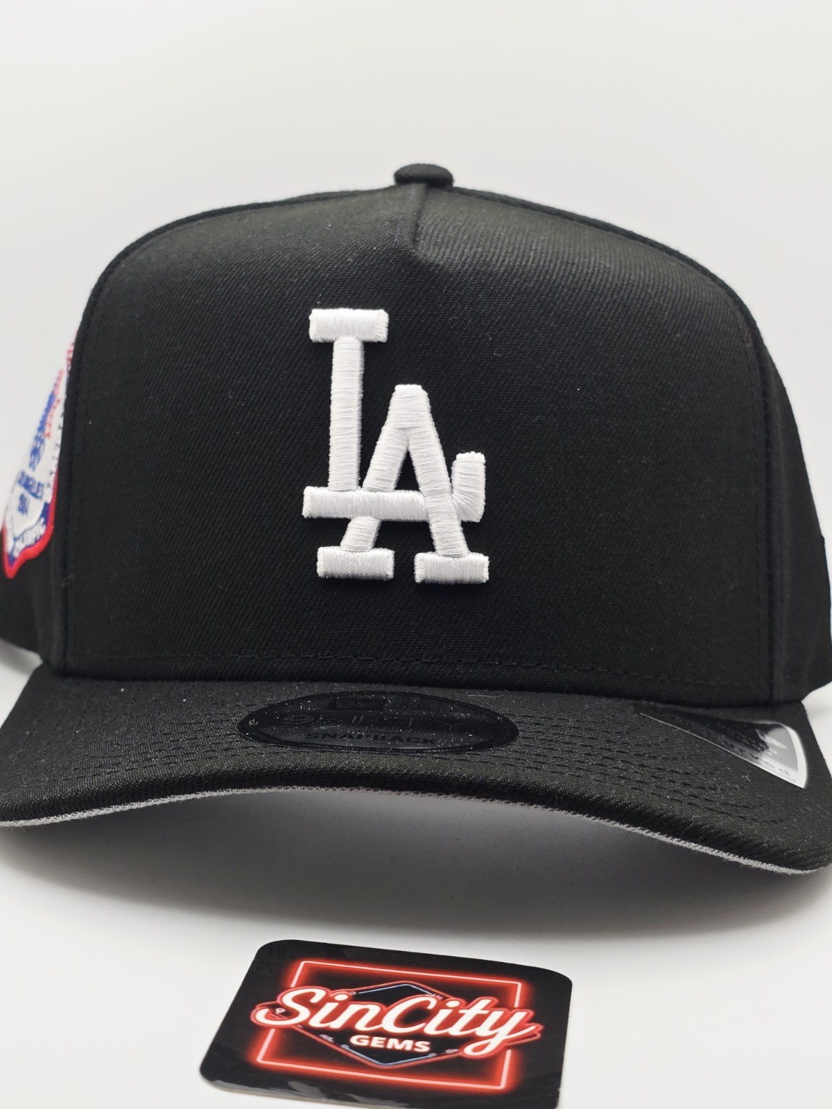 New Era LA Dodgers 1984 Olympic Baseball Black 9Fifty A-frame Snapback Hat Cap