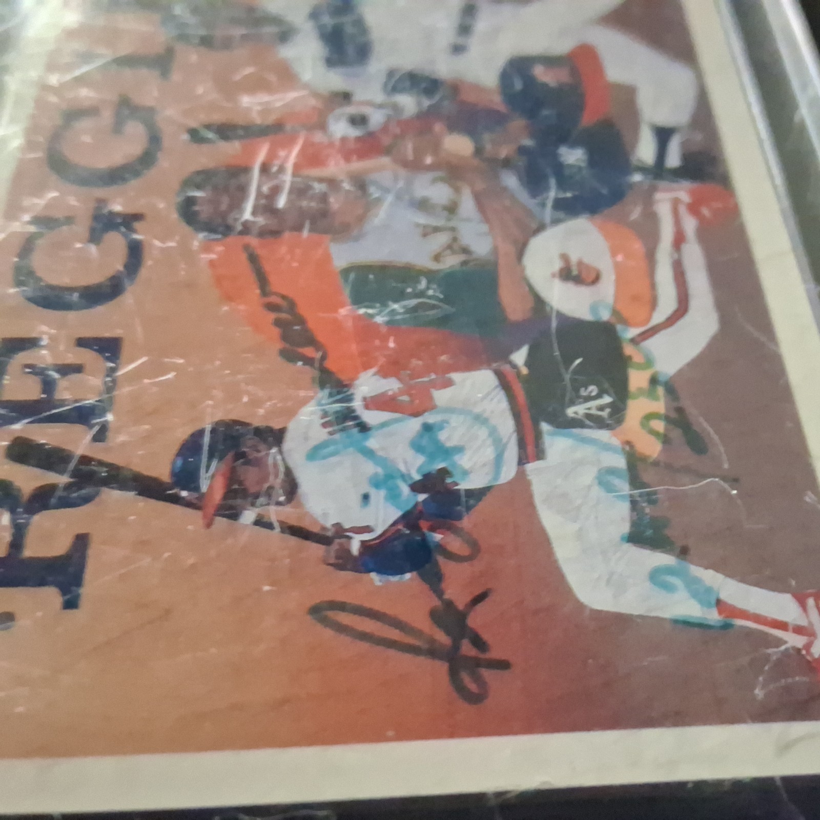 1990 Upper Deck Reggie Jackson #1242 out of 2500 Autographed excellent condition