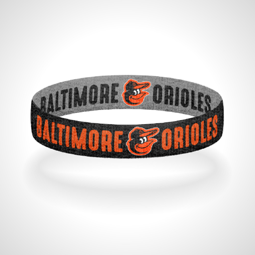 Reversible Baltimore Orioles Bracelet Wristband Go O’s