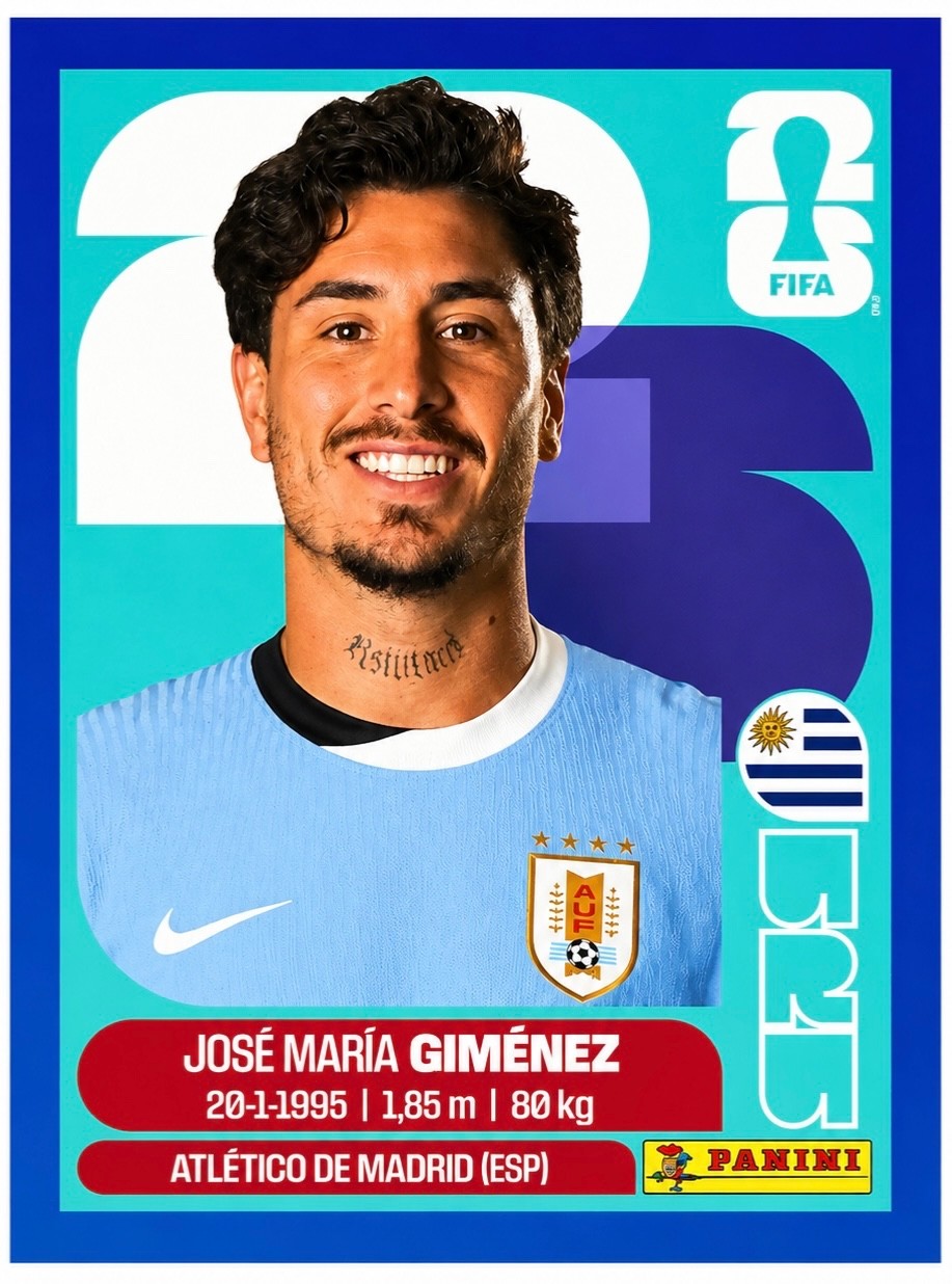 Panini World Cup 2026 BLUE Parallel Stickers – Choose Sticker