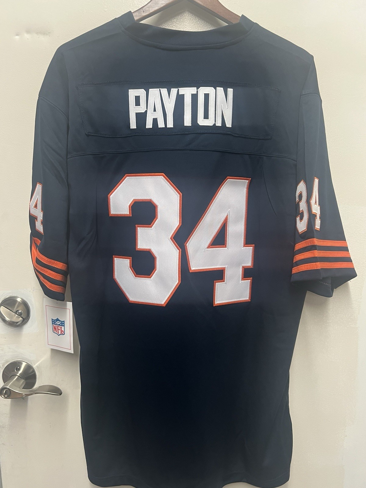Walter Payton #34 Chicago Bears Navy Blue Jersey New Size XXL