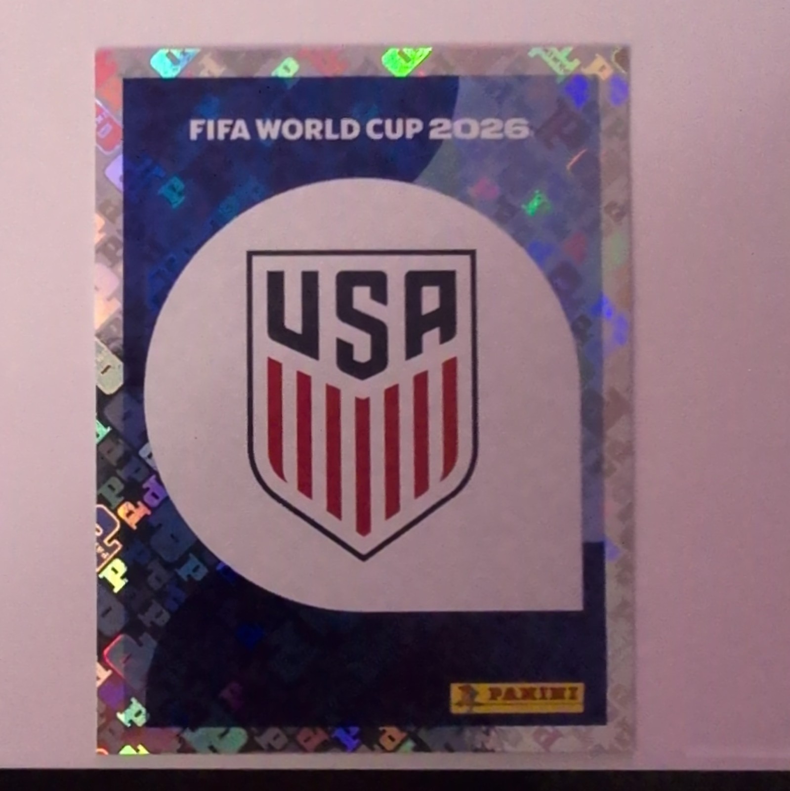 Panini FIFA World Cup 2026 USA Team Crest/Logo Sticker #USA 1