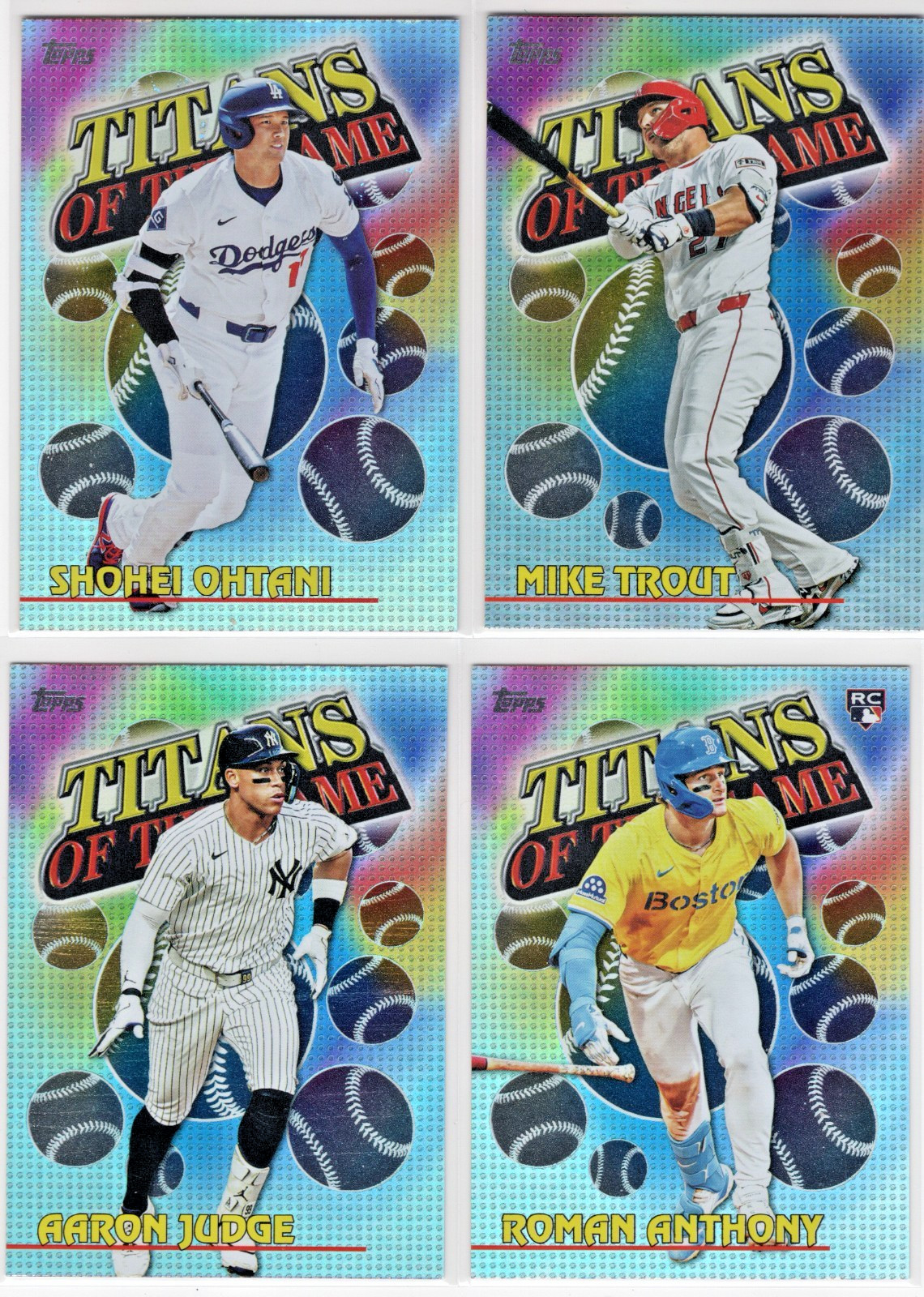 2026 Topps Titans of the Game -You Pick- **Buy More, Save More**