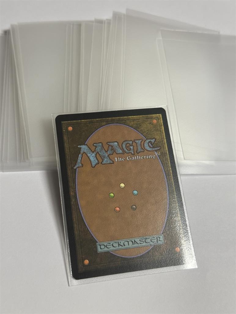 Lenayuyu 300pcs Doublue Matte Protector Standard MTG Card Sleeves 66x91mm Matte