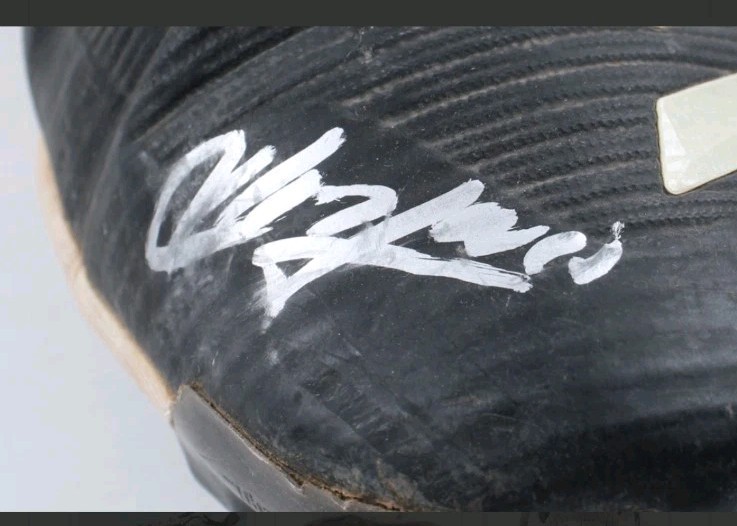Aroldis Chapman Signed Adidas GAME USED Autographed Baseball Cleat JSA COA Note