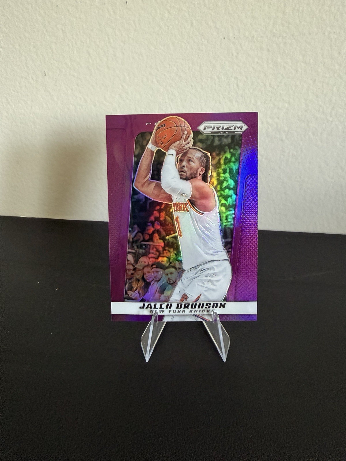 2024-25 Panini Prizm Deca – Jalen Brunson #119 Purple Prizm /99