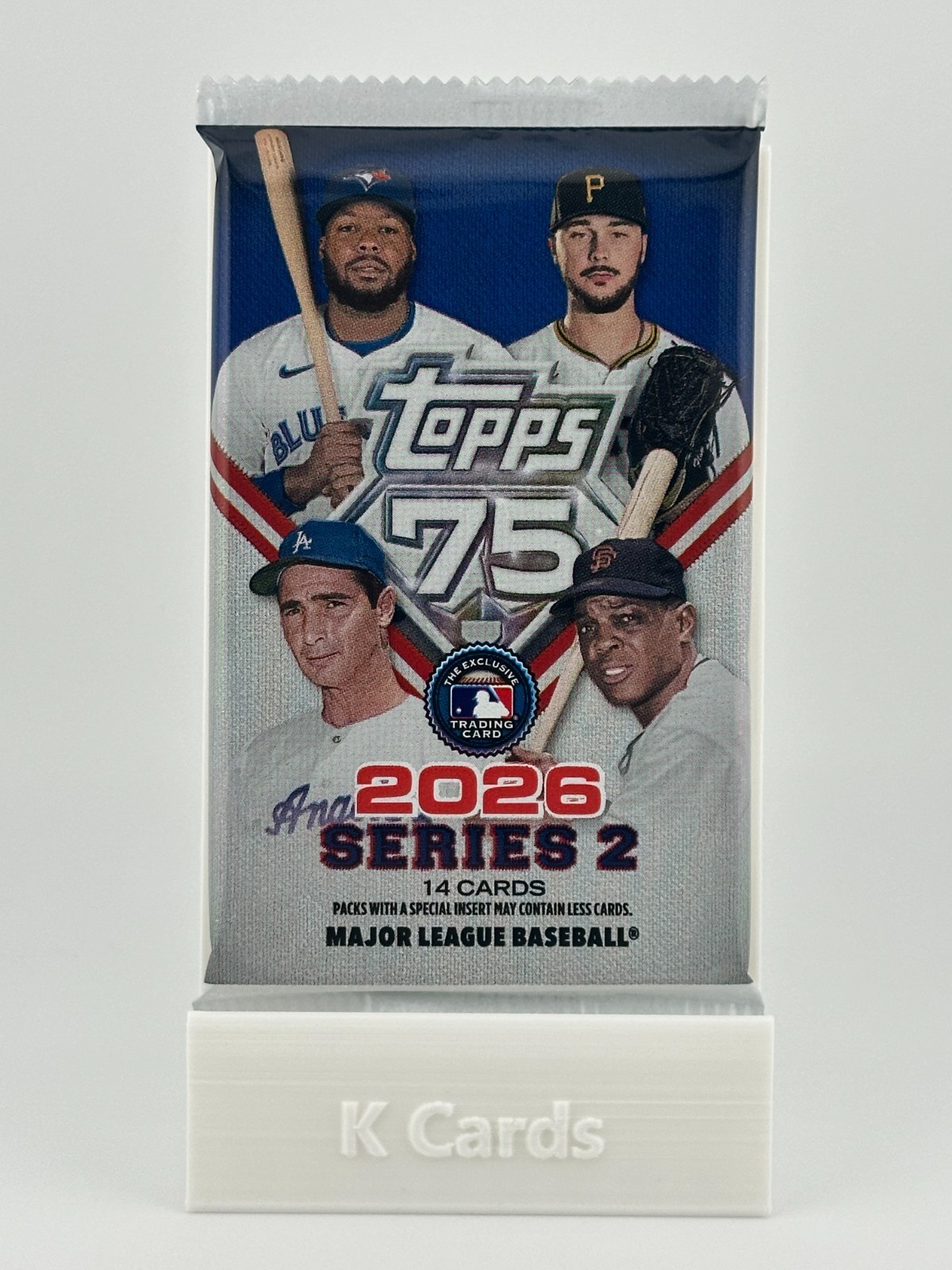 2026 Topps Series 2 Baseball Factory Sealed Pack 14 Cards